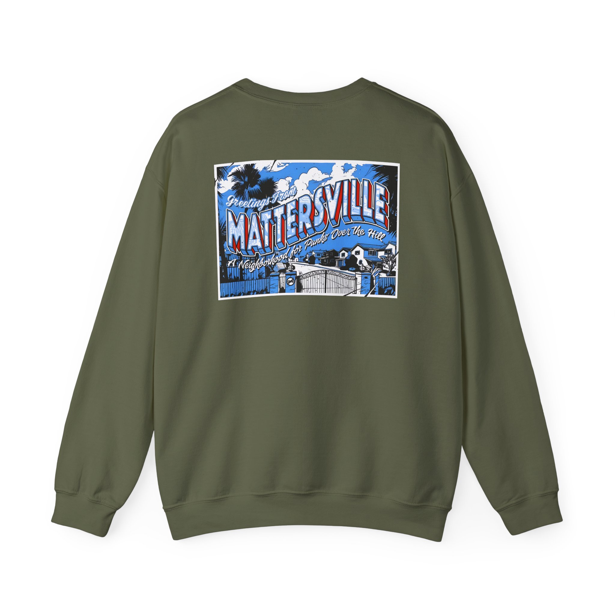 Nofx Mattersville Unisex Heavy Blendâ„¢ Crewneck Sweatshirt