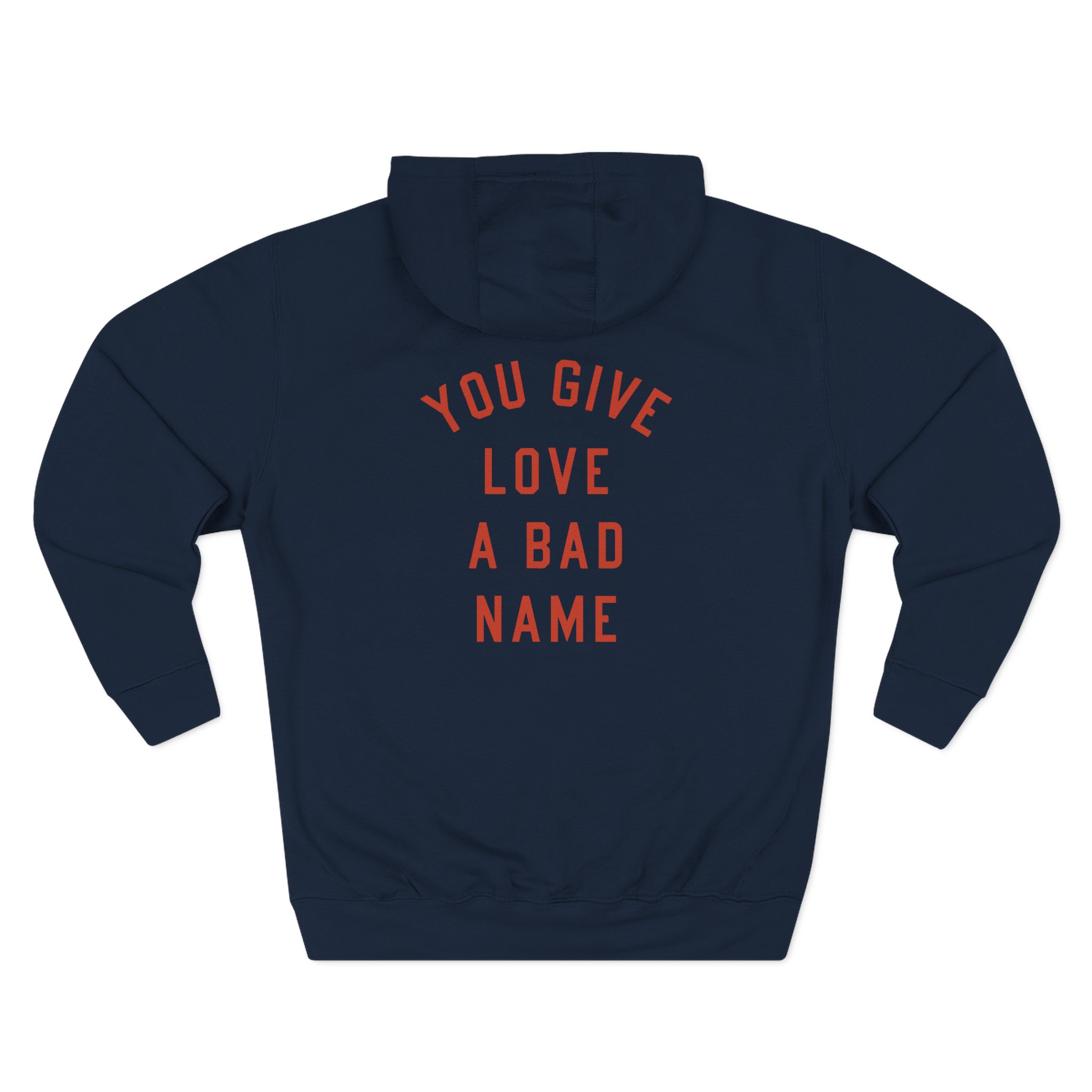 Bon Jovi You Give Love a Bad Name Three-Panel Fleece Hoodie