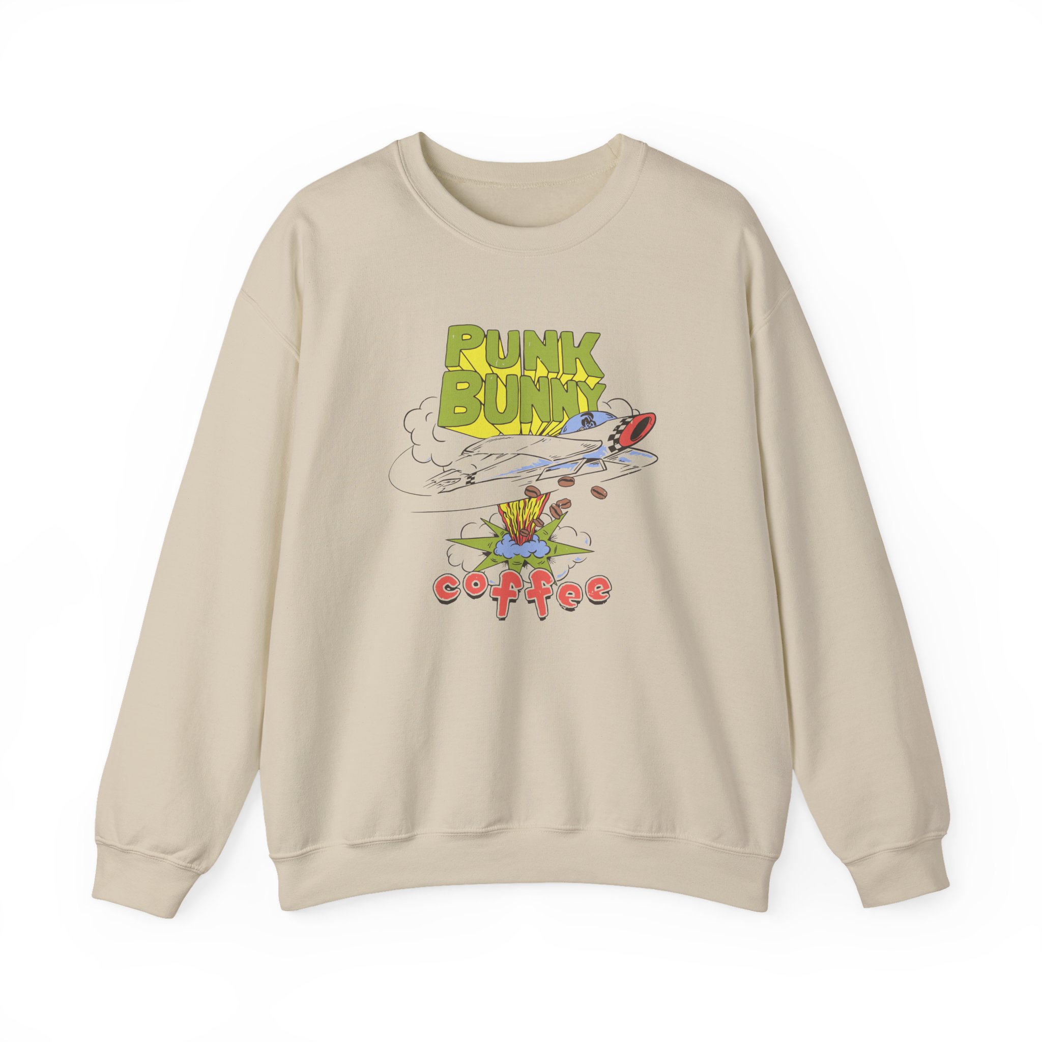 Green Day Punk Bunny Dookie Unisex Heavy Blendâ„¢ Crewneck Sweatshirt