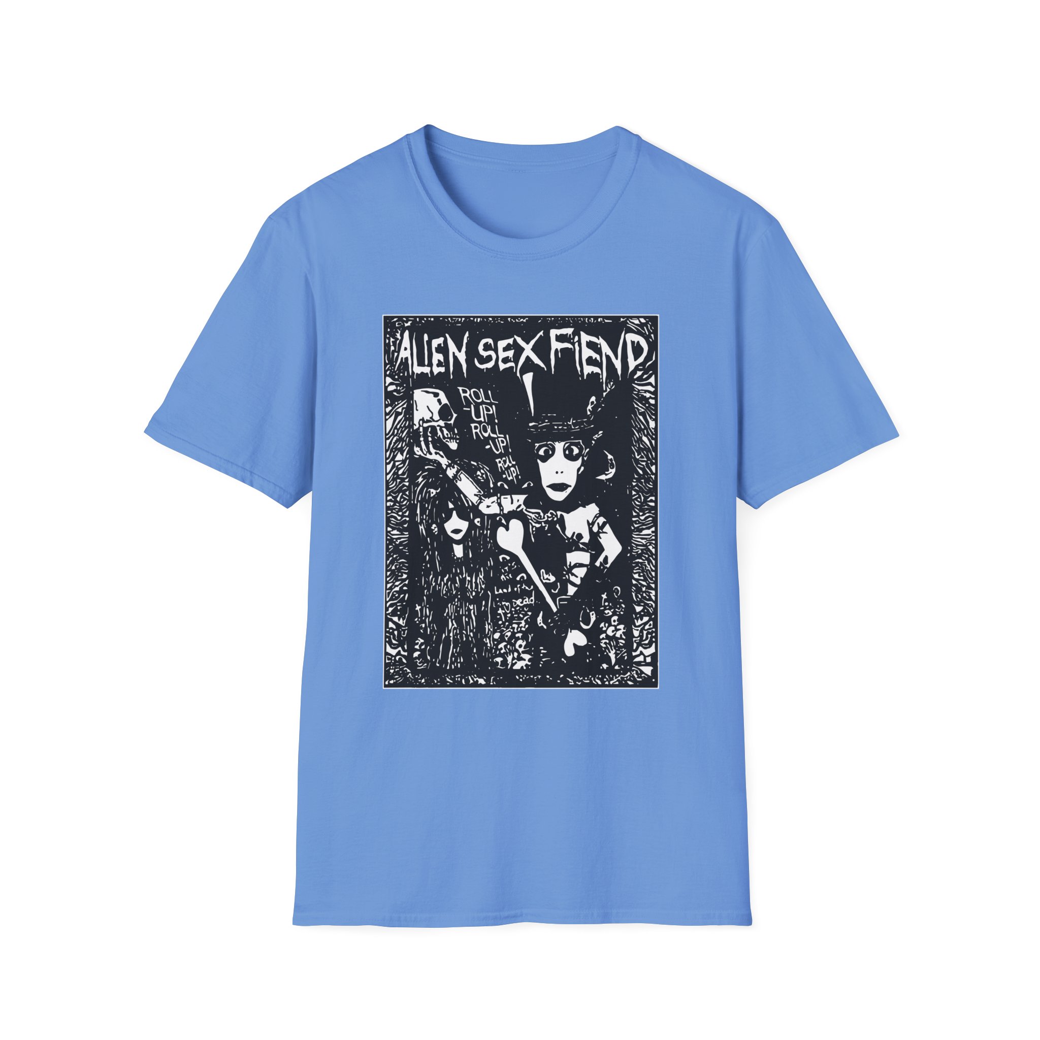 Alien Sex Fiend Land of the Living Dead Unisex Softstyle T-Shirt