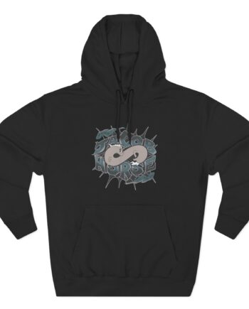 Drawfee Jacob Horse Three-Panel Fleece Hoodie