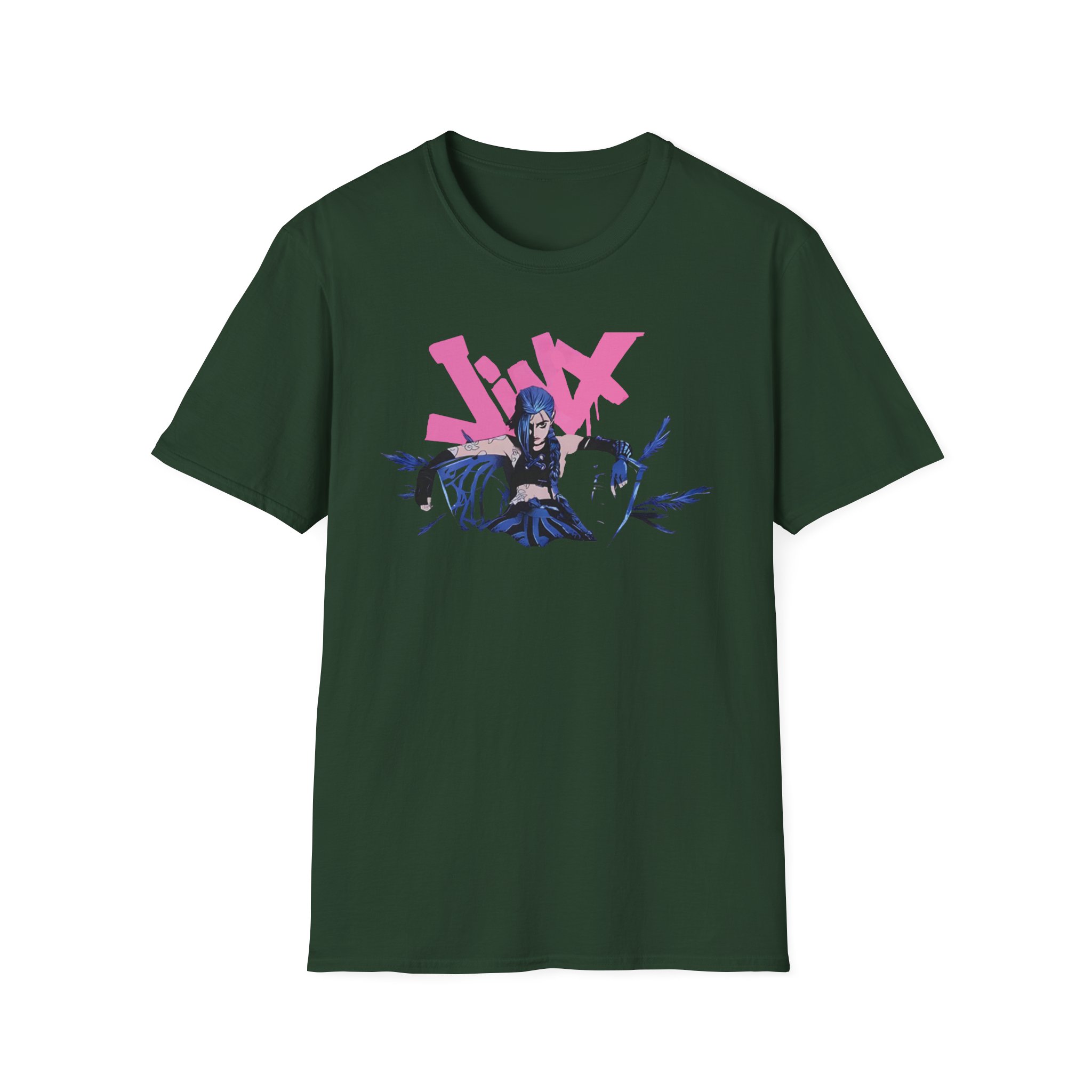 Jinx Arcane Seat Unisex Softstyle T-Shirt
