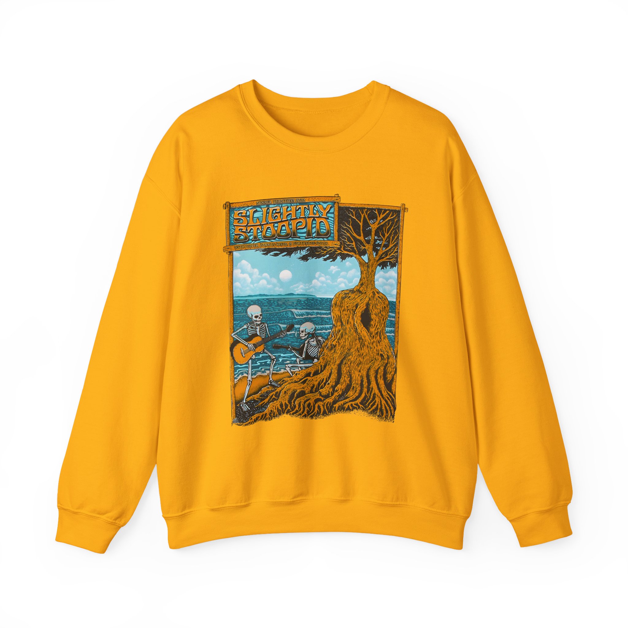 Slightly Stoopid Schaw Beach Unisex Heavy Blendâ„¢ Crewneck Sweatshirt