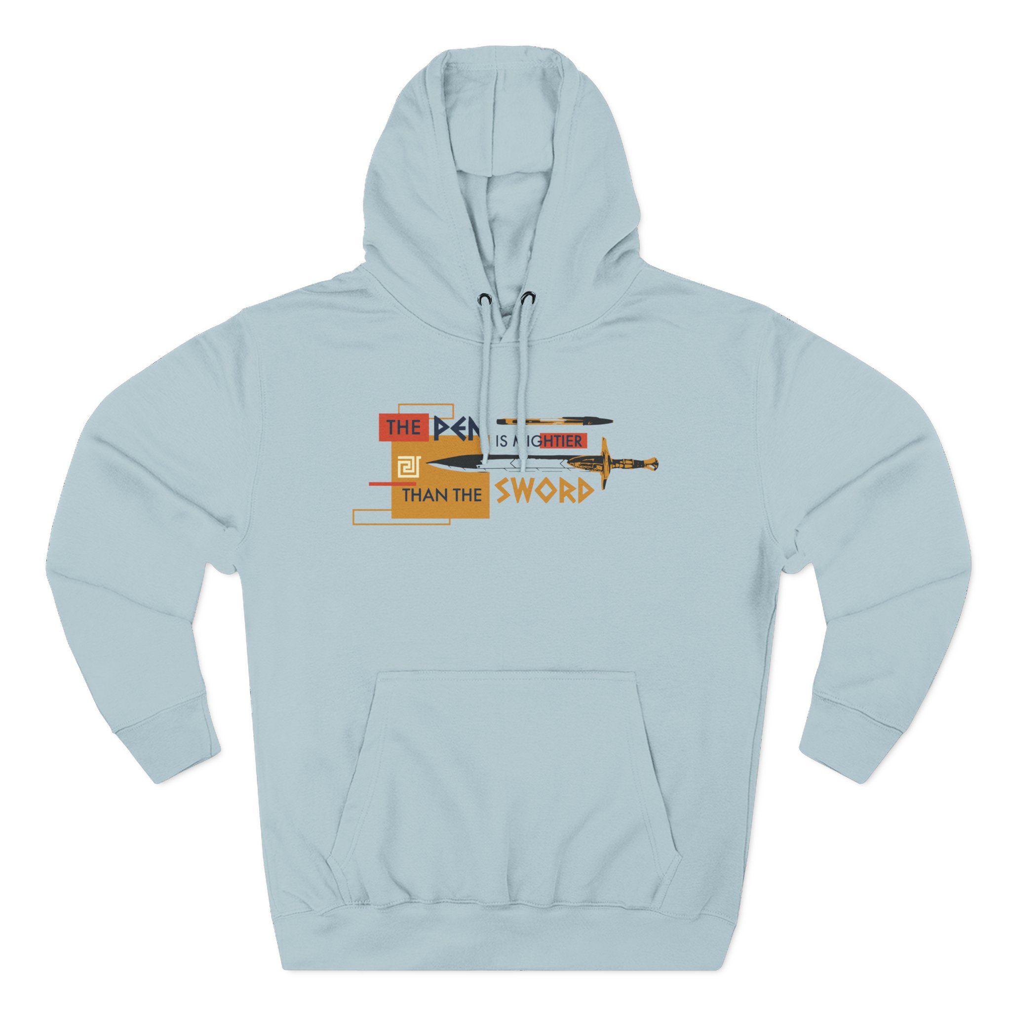 Percy Jackson Pen Mightier Than Sword Three-Panel Fleece Hoodie