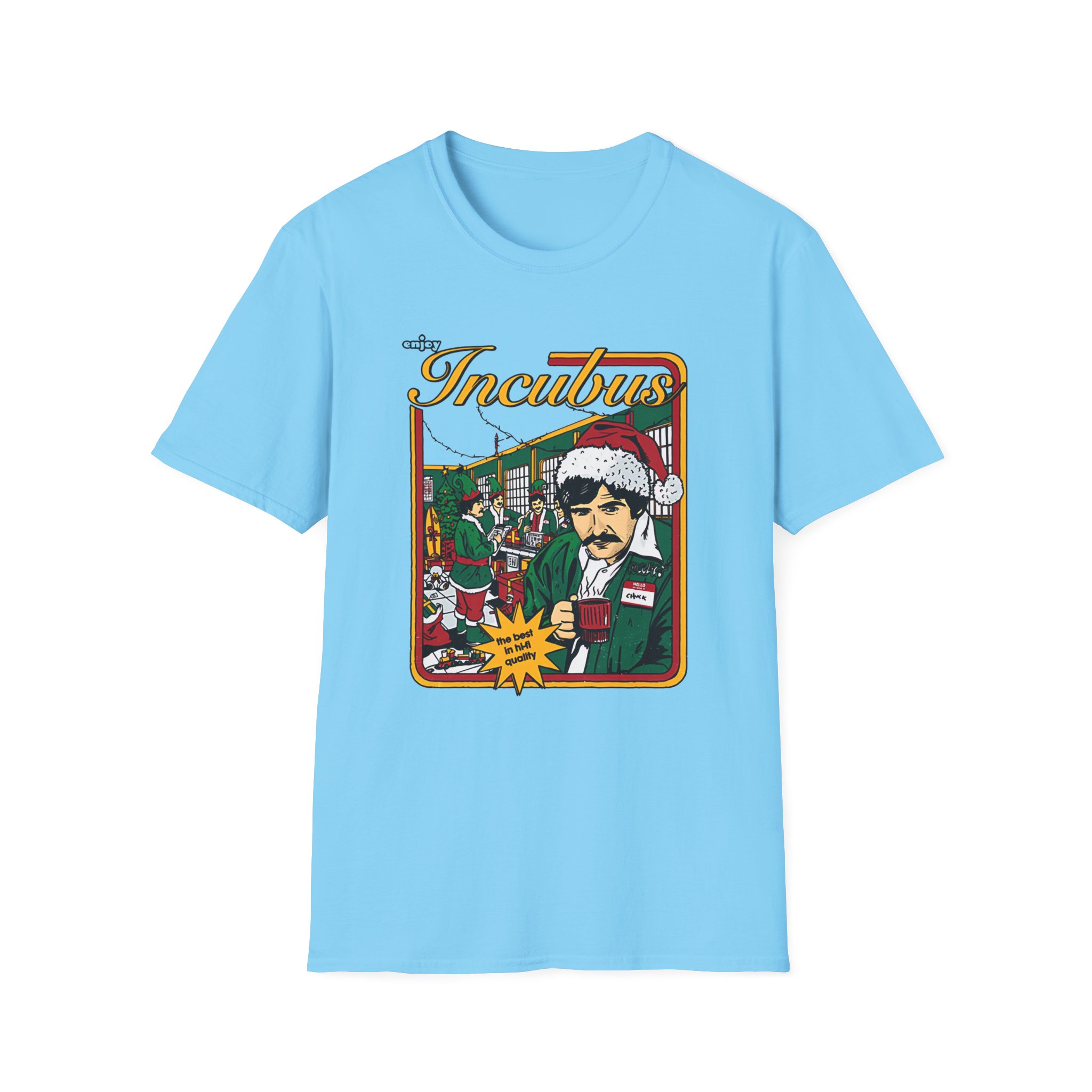 Incubus Santa Chuck Workshop Unisex Softstyle T-Shirt