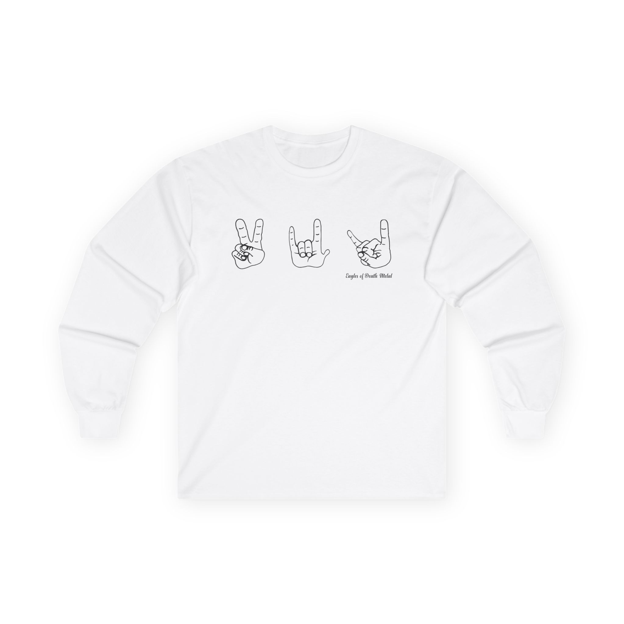 Eagles of Death Metal Peace Love Unisex Ultra Cotton Long Sleeve Tee