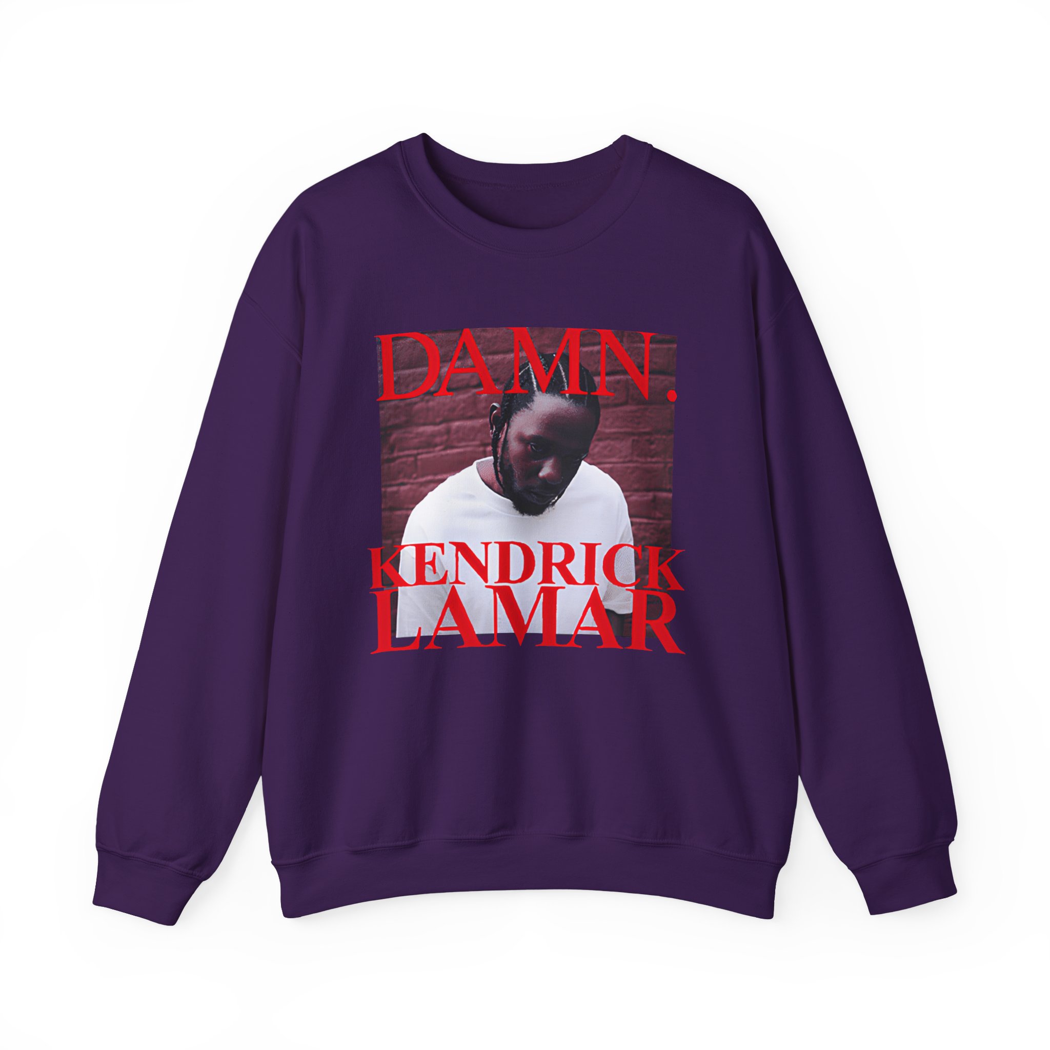 Kendrick Lamar Damn Dot Unisex Heavy Blendâ„¢ Crewneck Sweatshirt