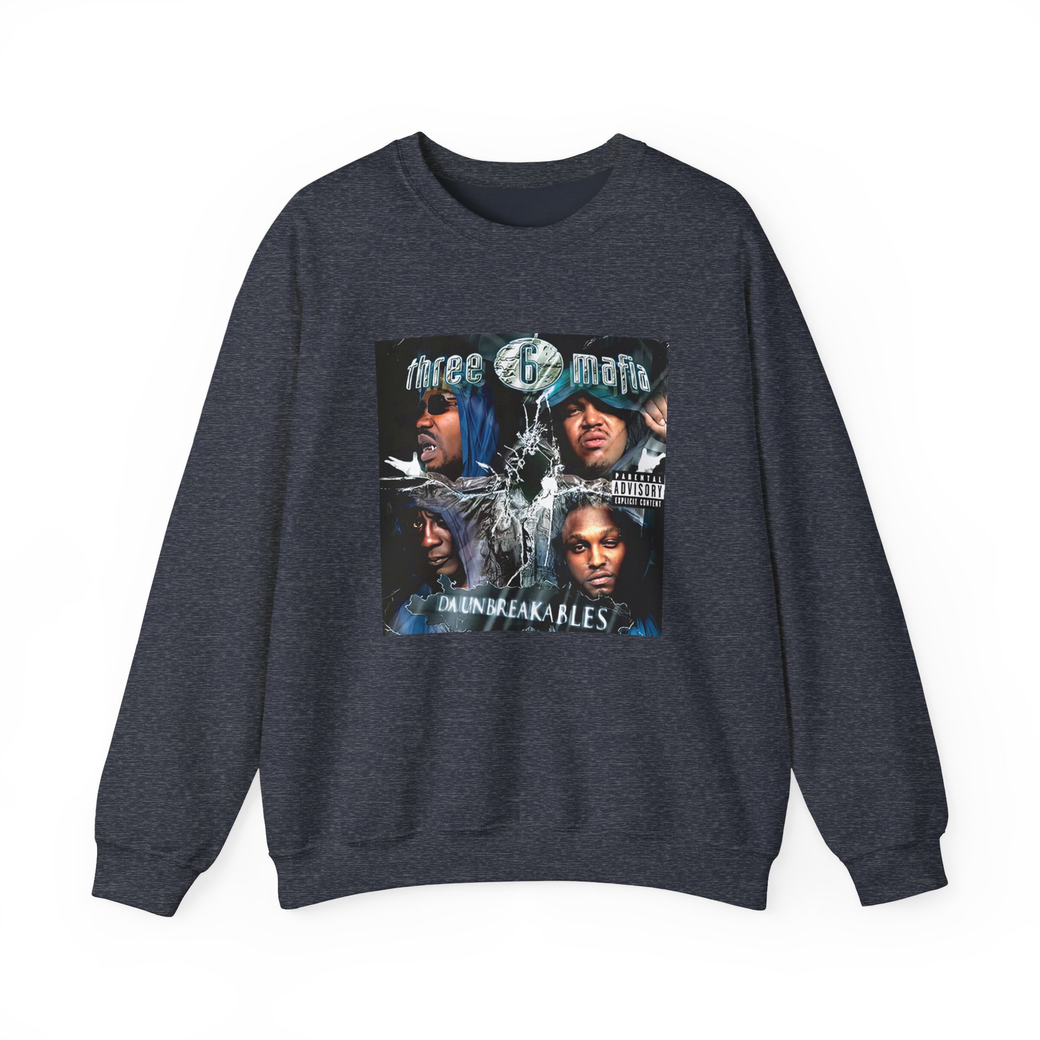 Three 6 Mafia Unbreakables Unisex Heavy Blendâ„¢ Crewneck Sweatshirt