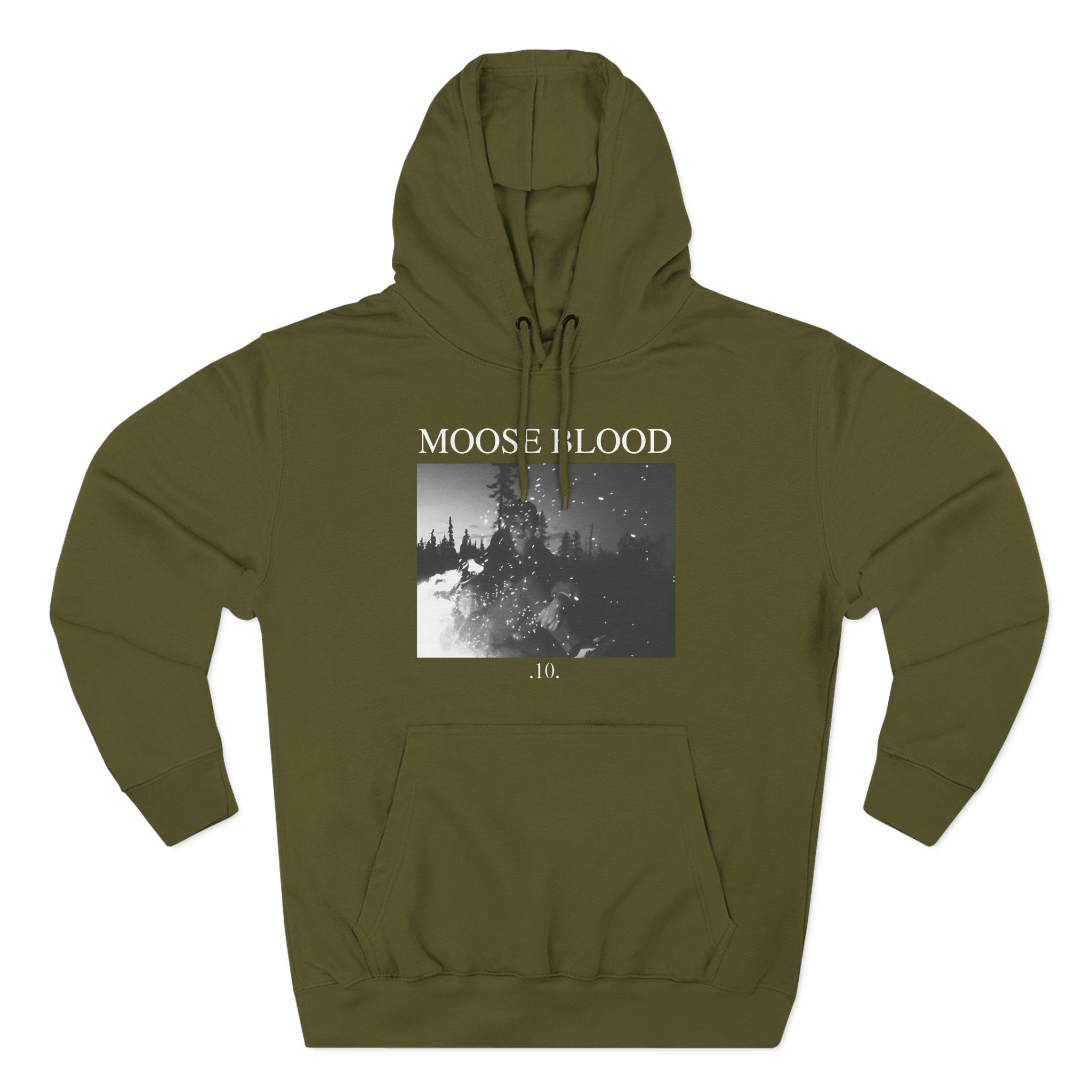 Moose Blood Ikyim 10th Anniversary Shows Three-Panel Fleece Hoodie