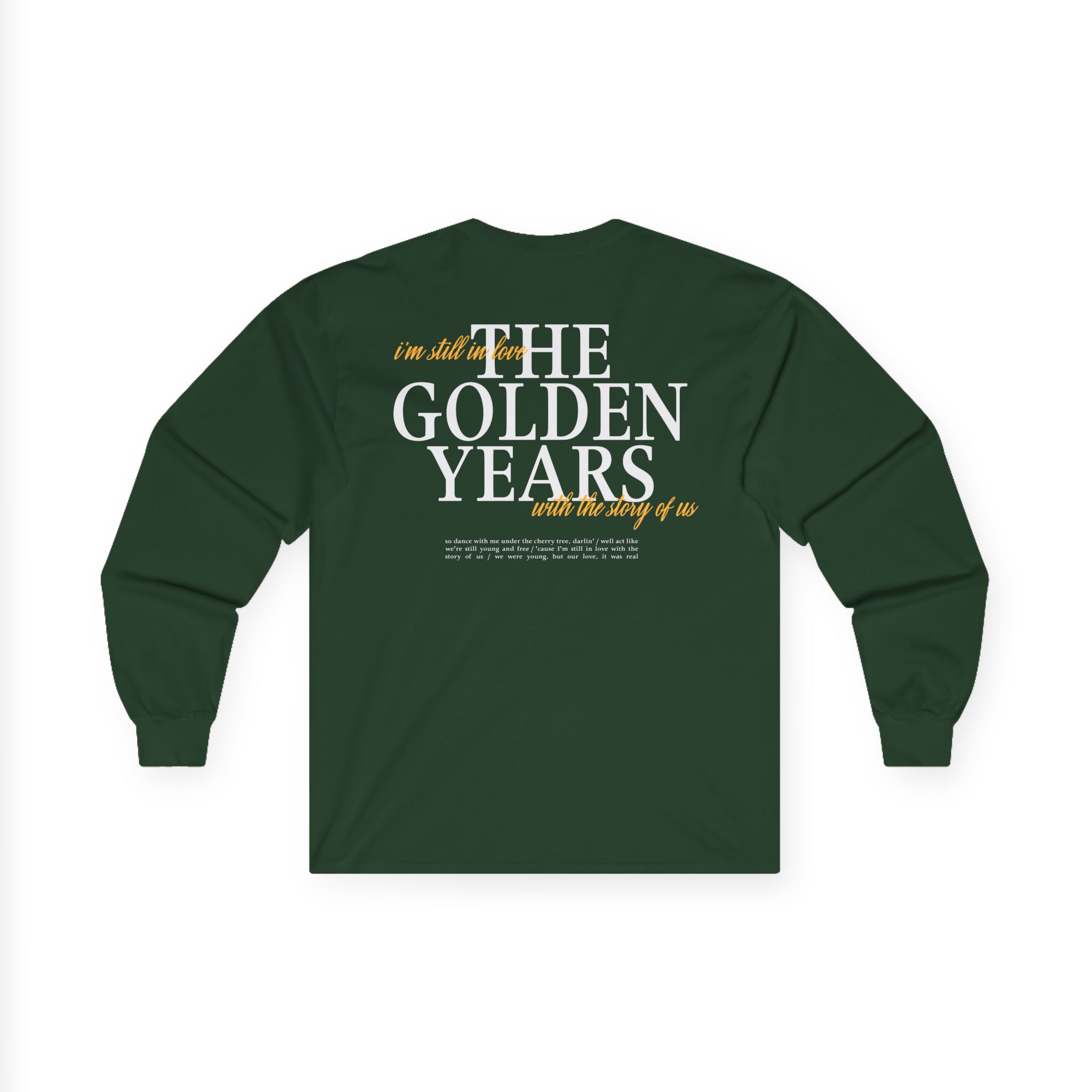 Joshua Bassett Lyric Unisex Ultra Cotton Long Sleeve Tee