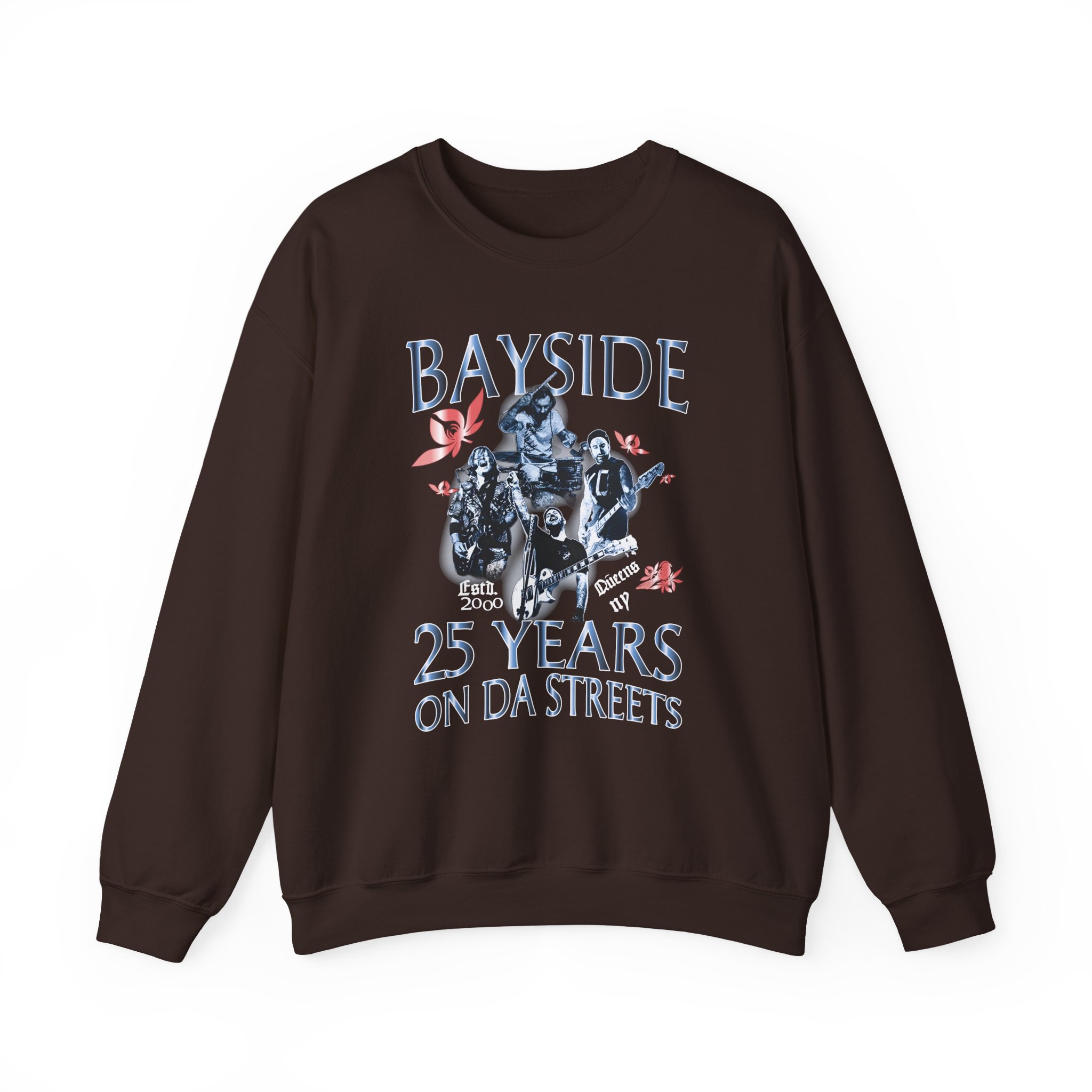 Bayside Bootleg Unisex Heavy Blendâ„¢ Crewneck Sweatshirt
