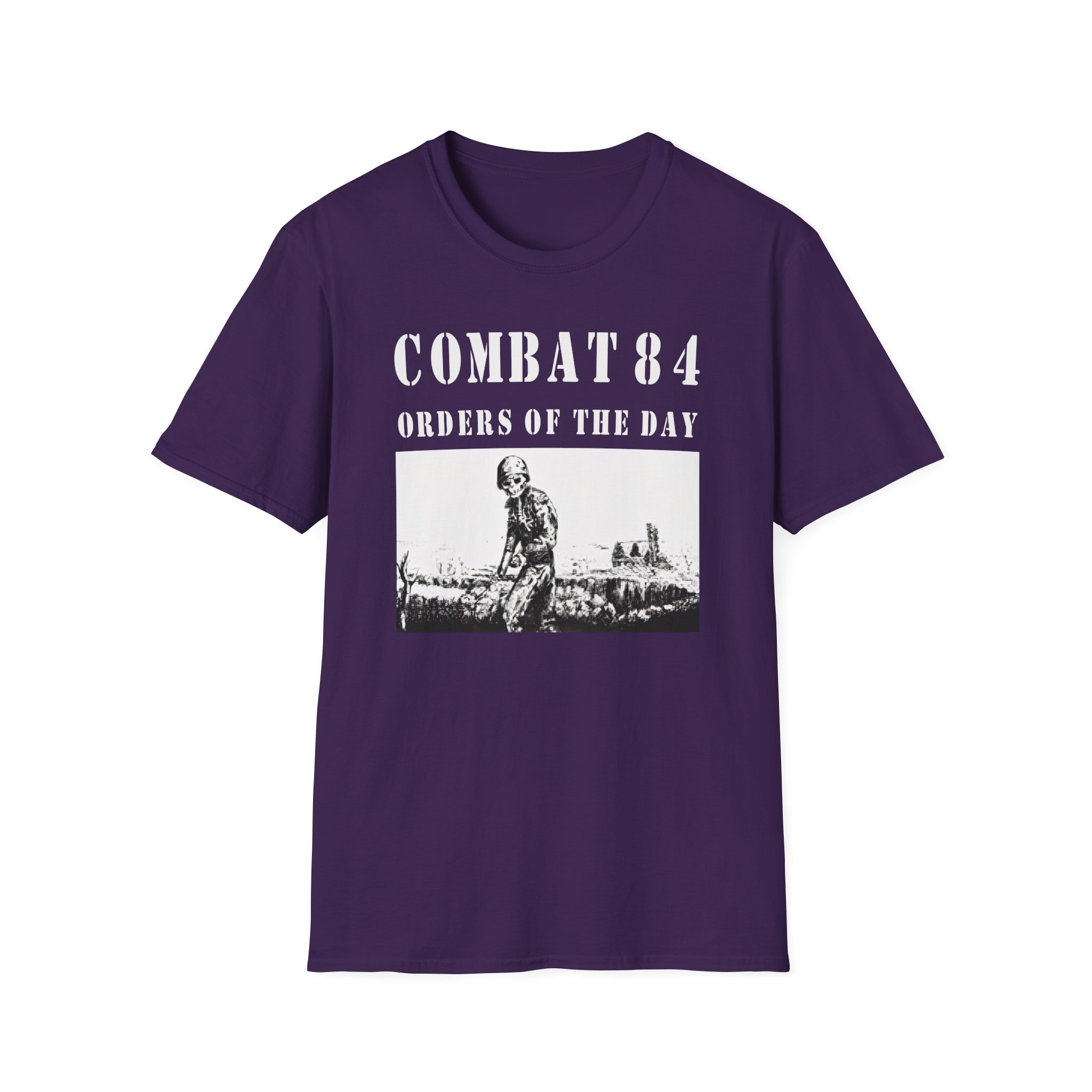 Combat 84 Maodisen Orders of the Day Unisex Softstyle T-Shirt