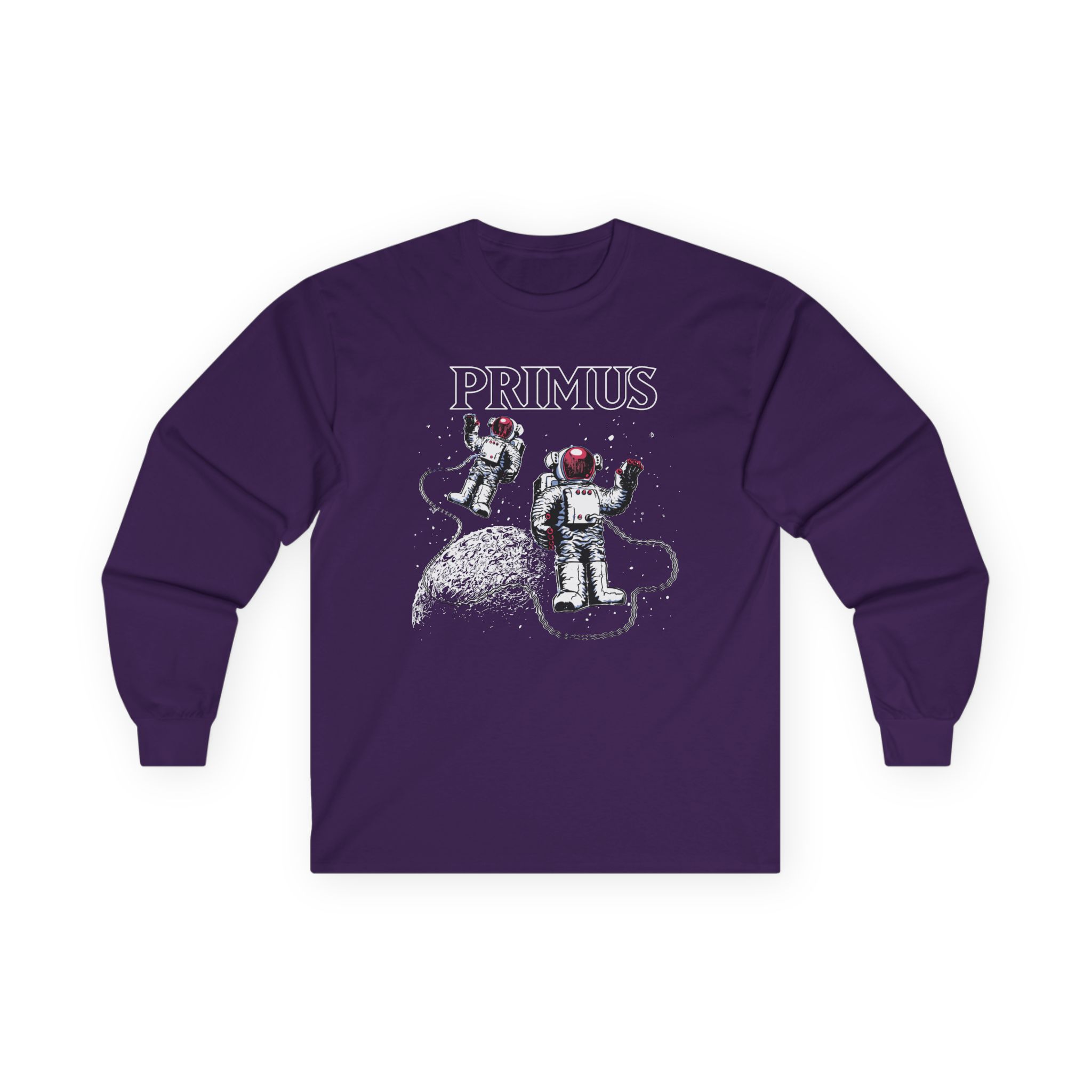 Primus Astronaut On The Moon Unisex Ultra Cotton Long Sleeve Tee