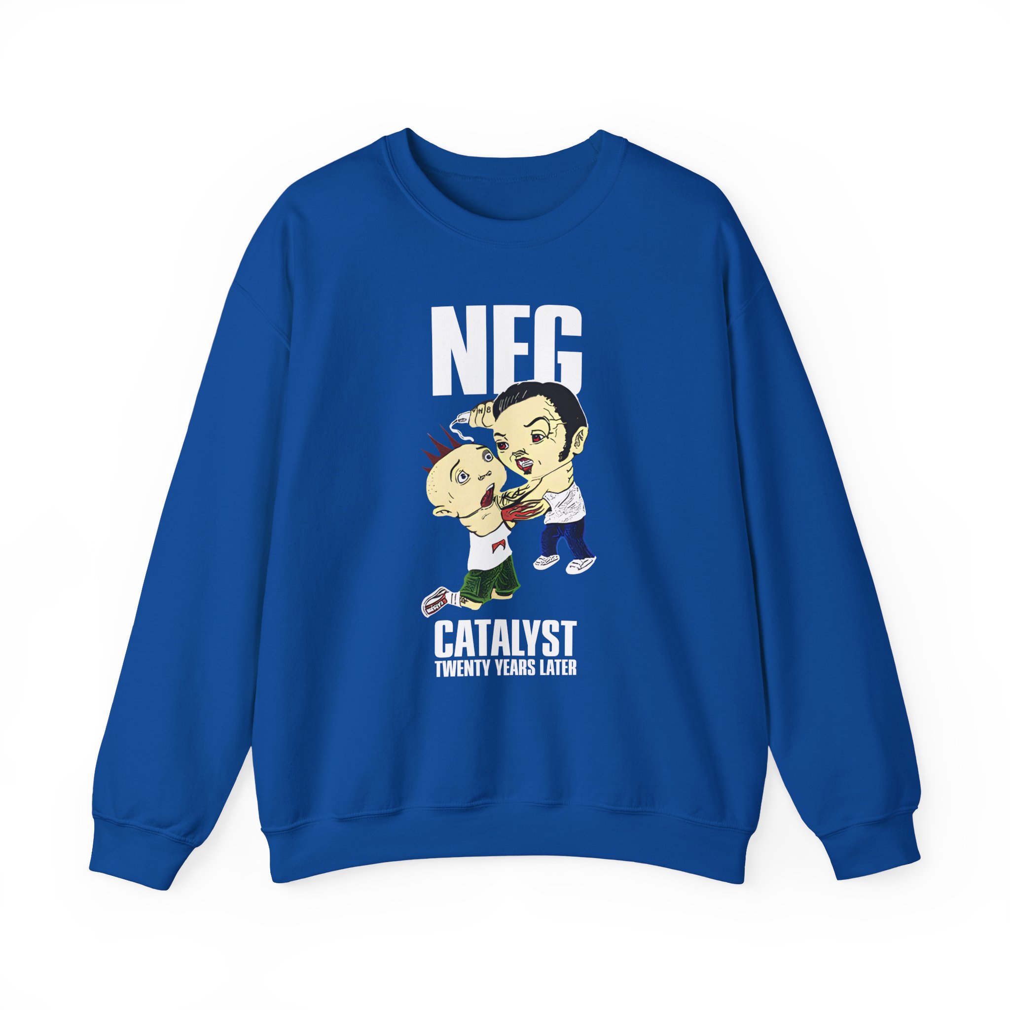 New Found Glory Punk Kid Catalyst 20th Unisex Heavy Blendâ„¢ Crewneck Sweatshirt