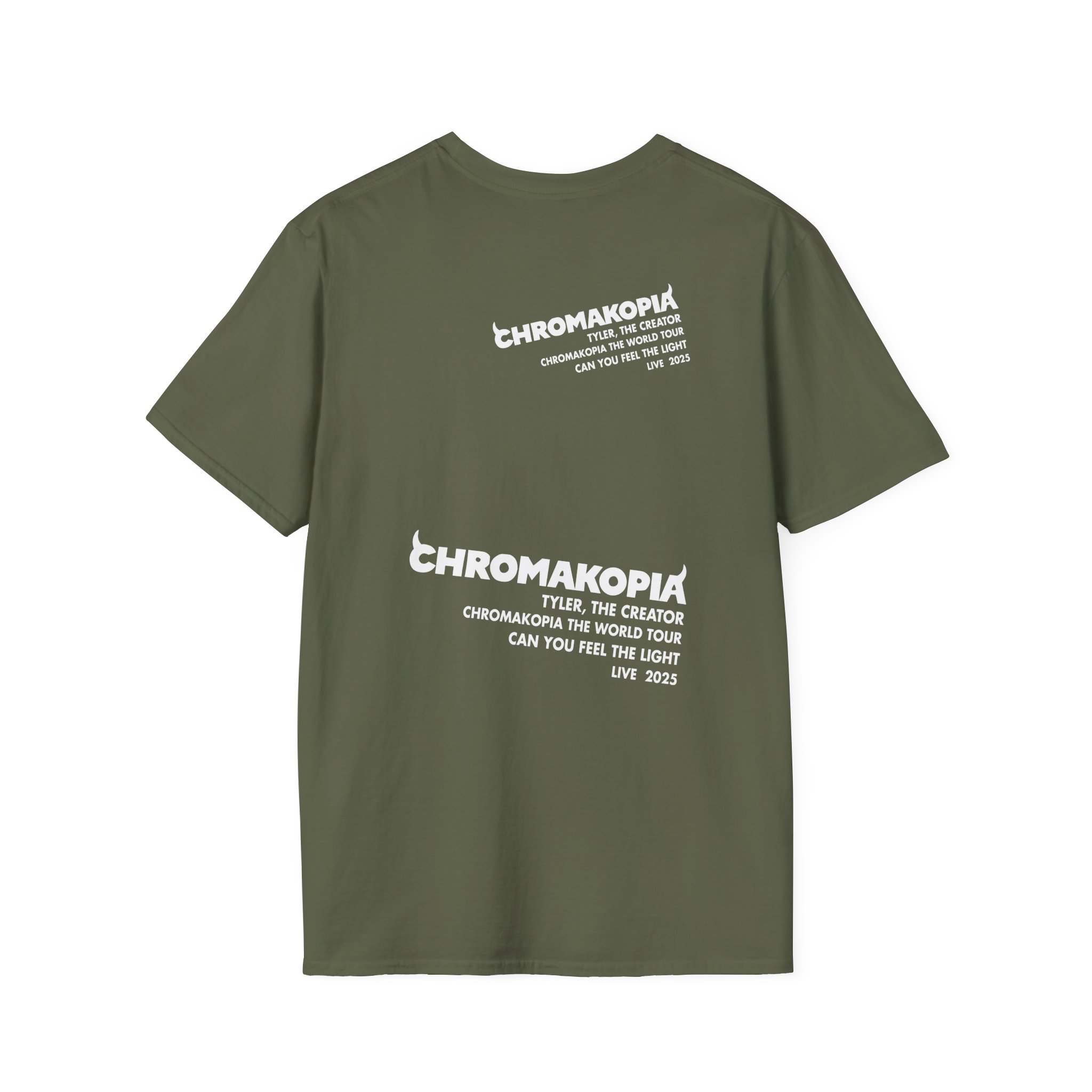 Chromakopia Signature Varsity Tour Unisex Softstyle T-Shirt