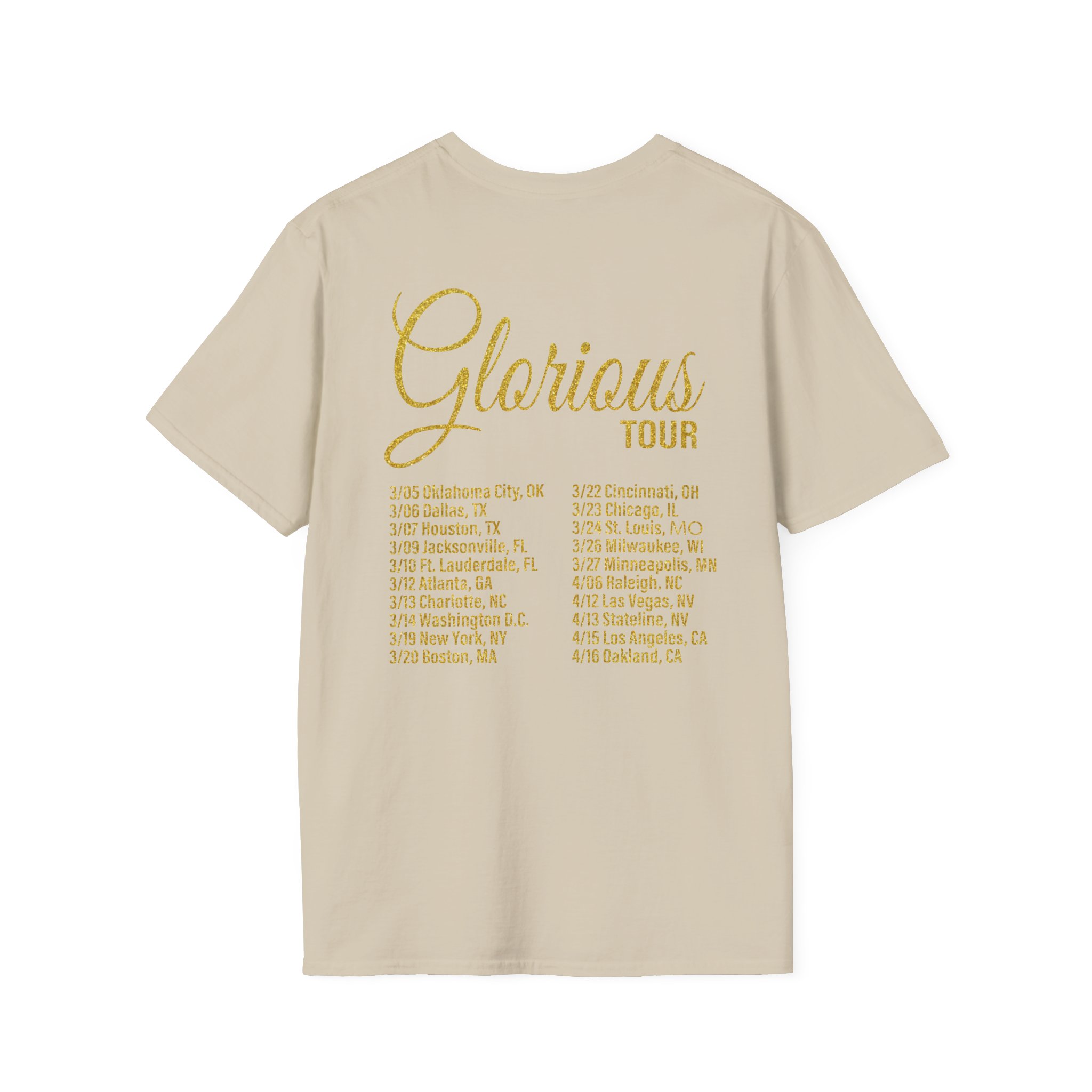 Glorilla Glorious Tour Unisex Softstyle T-Shirt