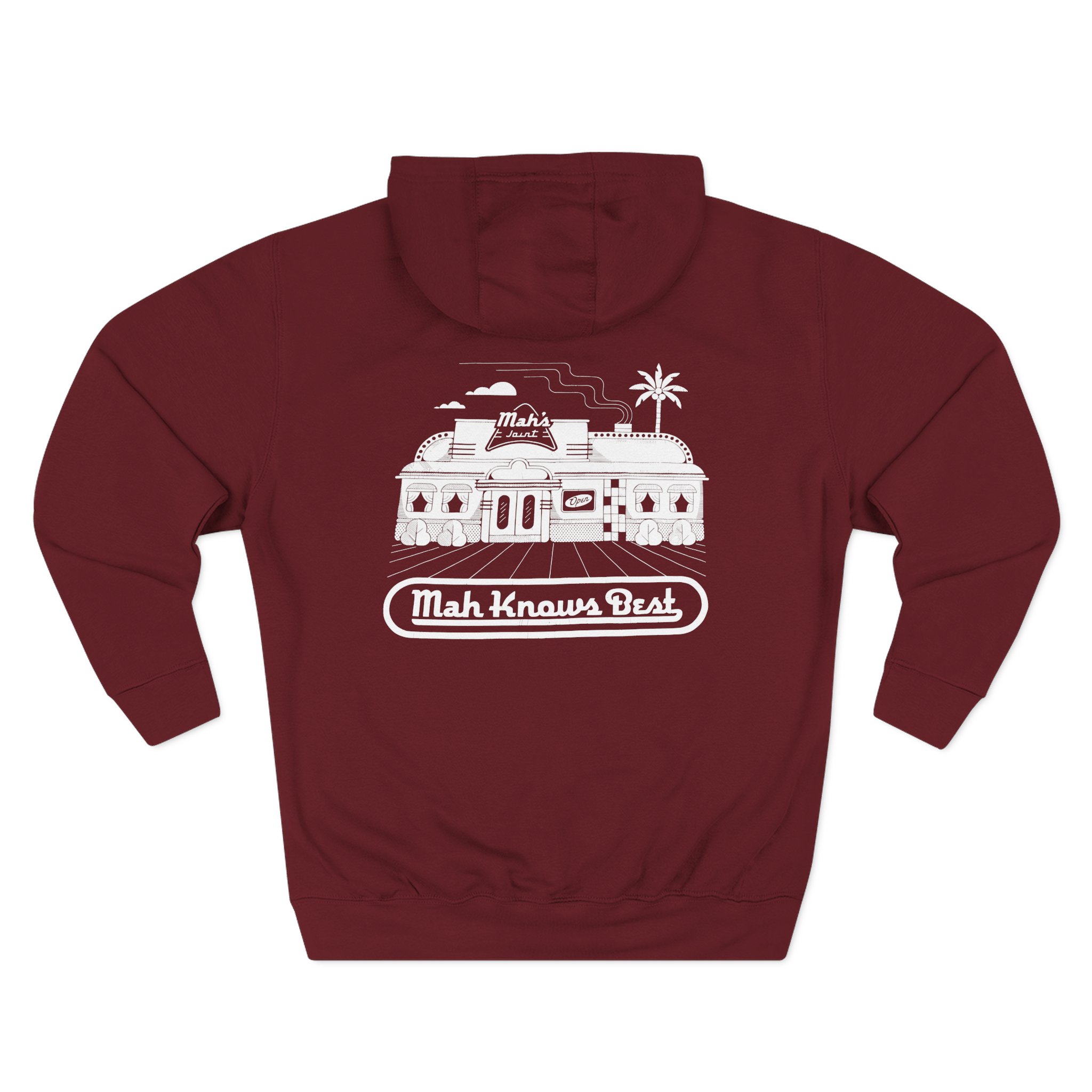 Jon Bellion Mah's Joint Three-Panel Fleece Hoodie