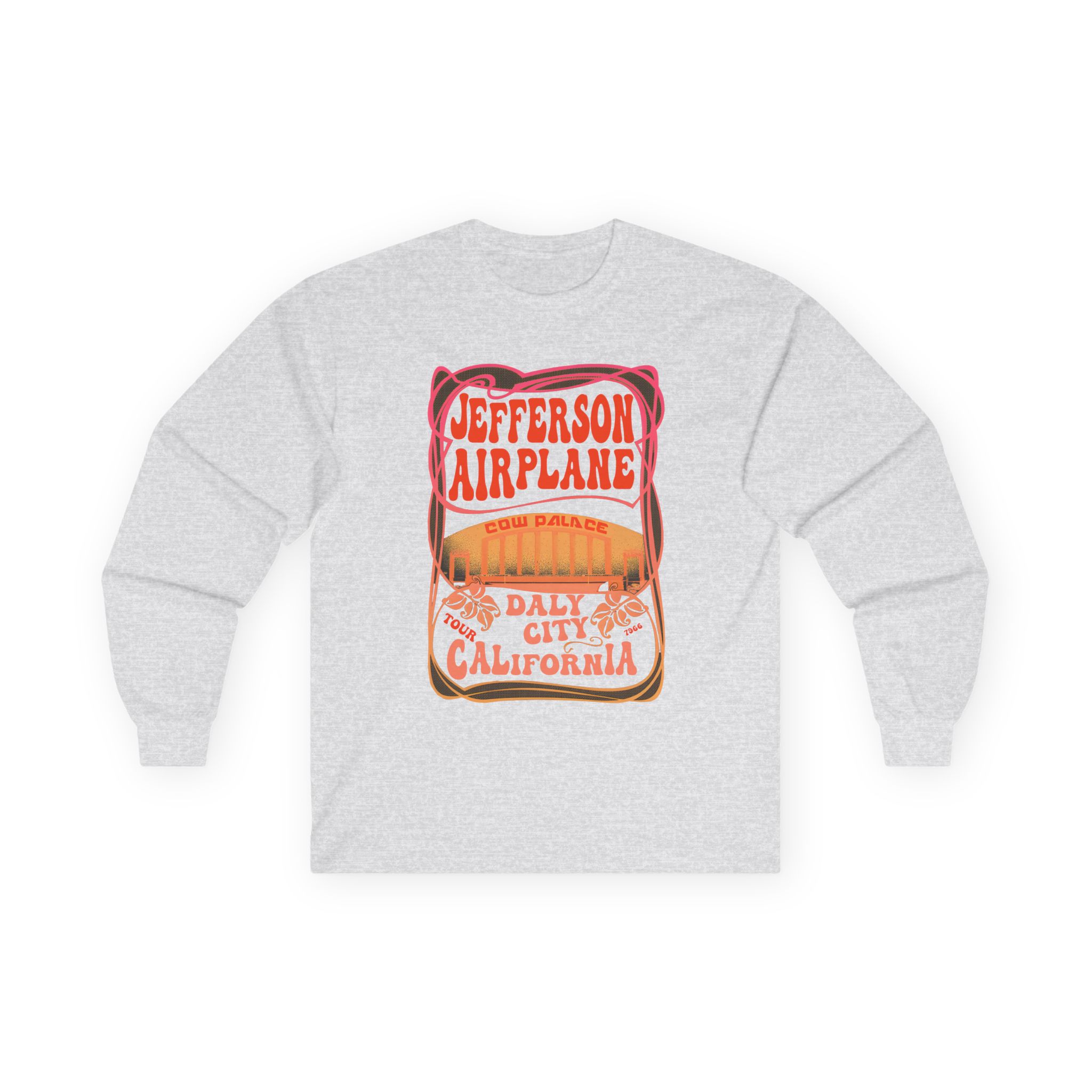 Jefferson Airplane Daly City Tour Unisex Ultra Cotton Long Sleeve Tee