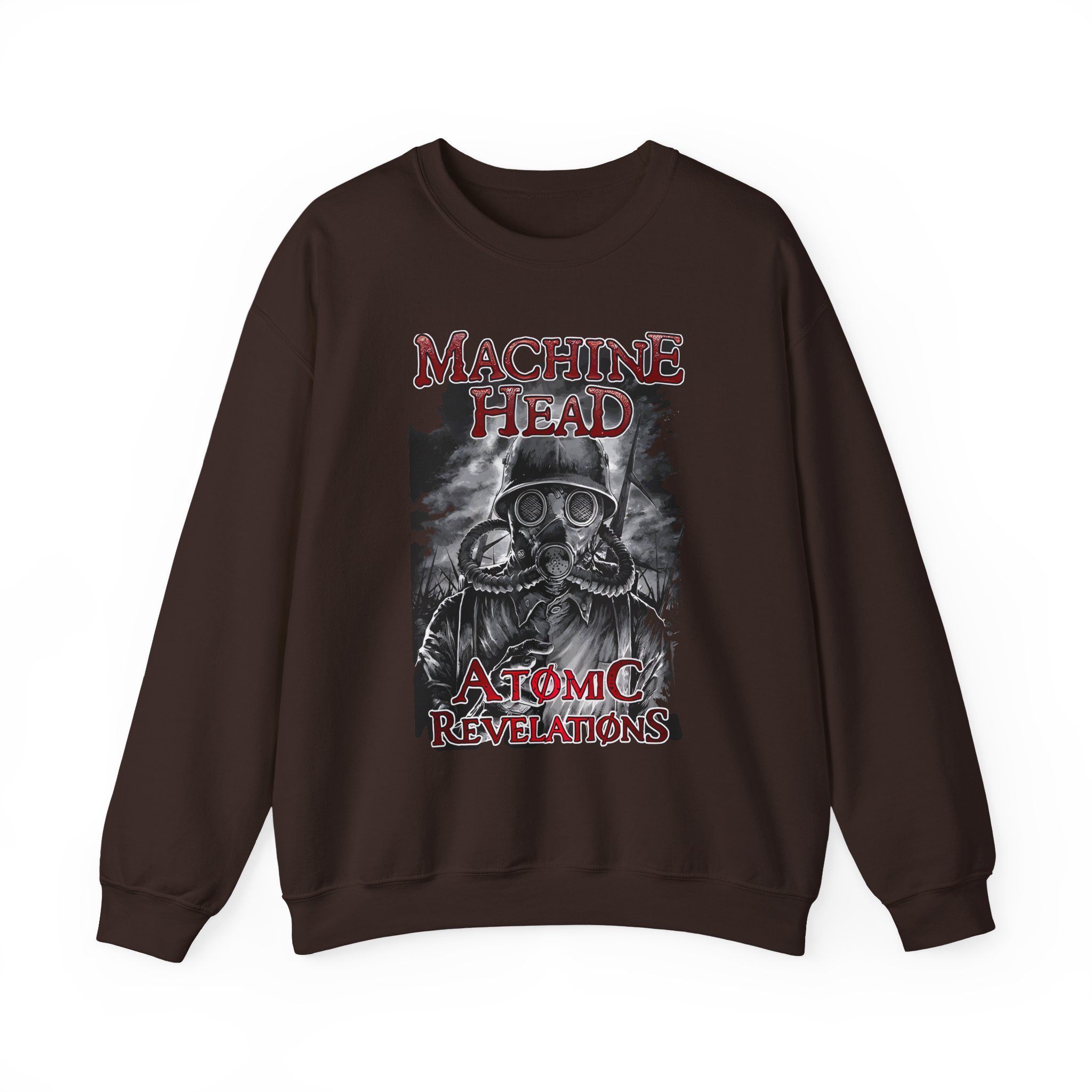 Machine Head Atomic Revelations Unisex Heavy Blendâ„¢ Crewneck Sweatshirt