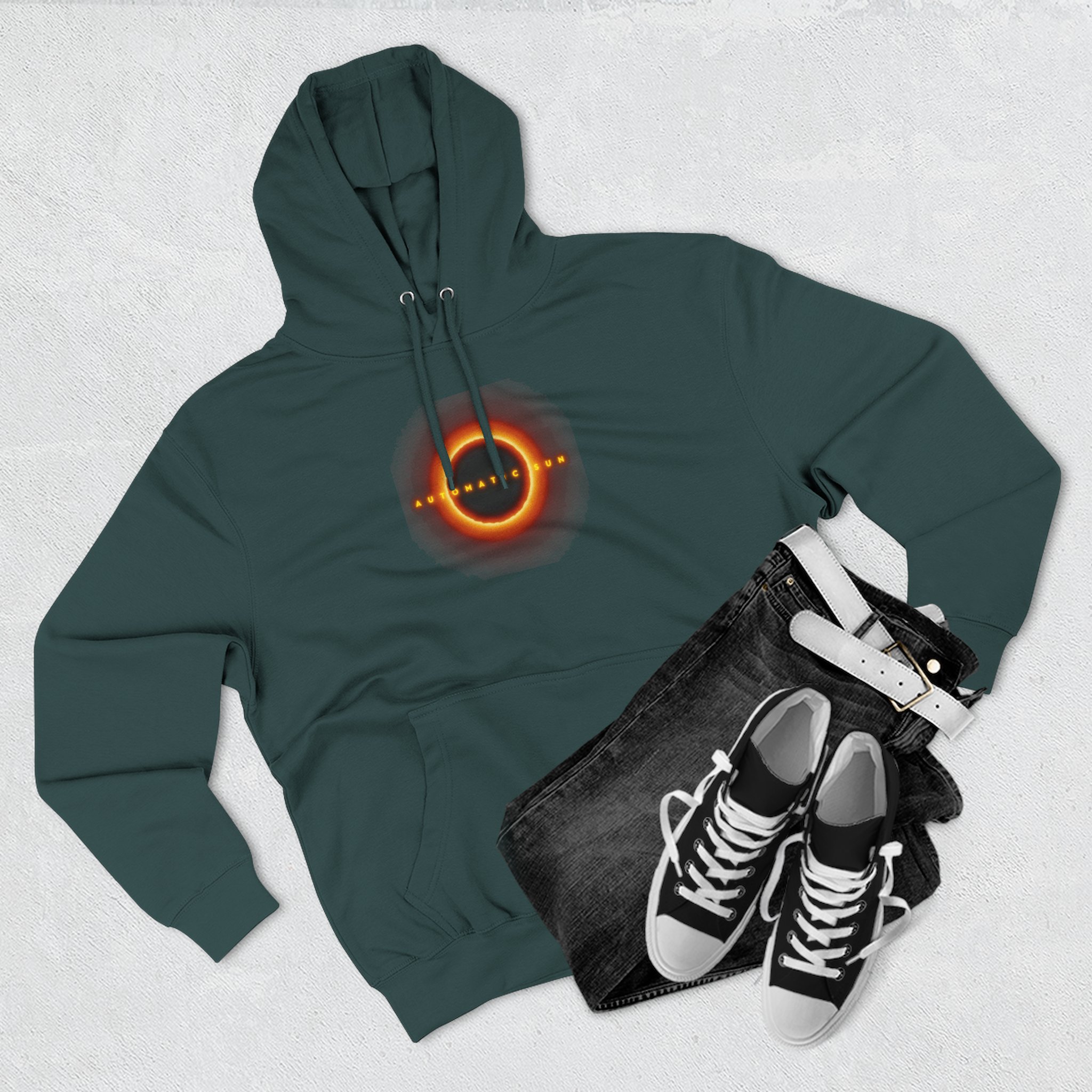 The Warning Automatic Sun Three-Panel Fleece Hoodie