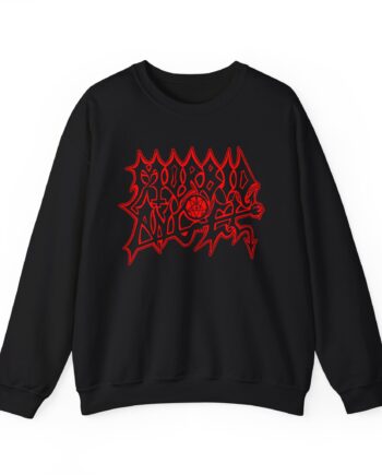 Morbid Angel Red Logo Unisex Heavy Blend™ Crewneck Sweatshirt