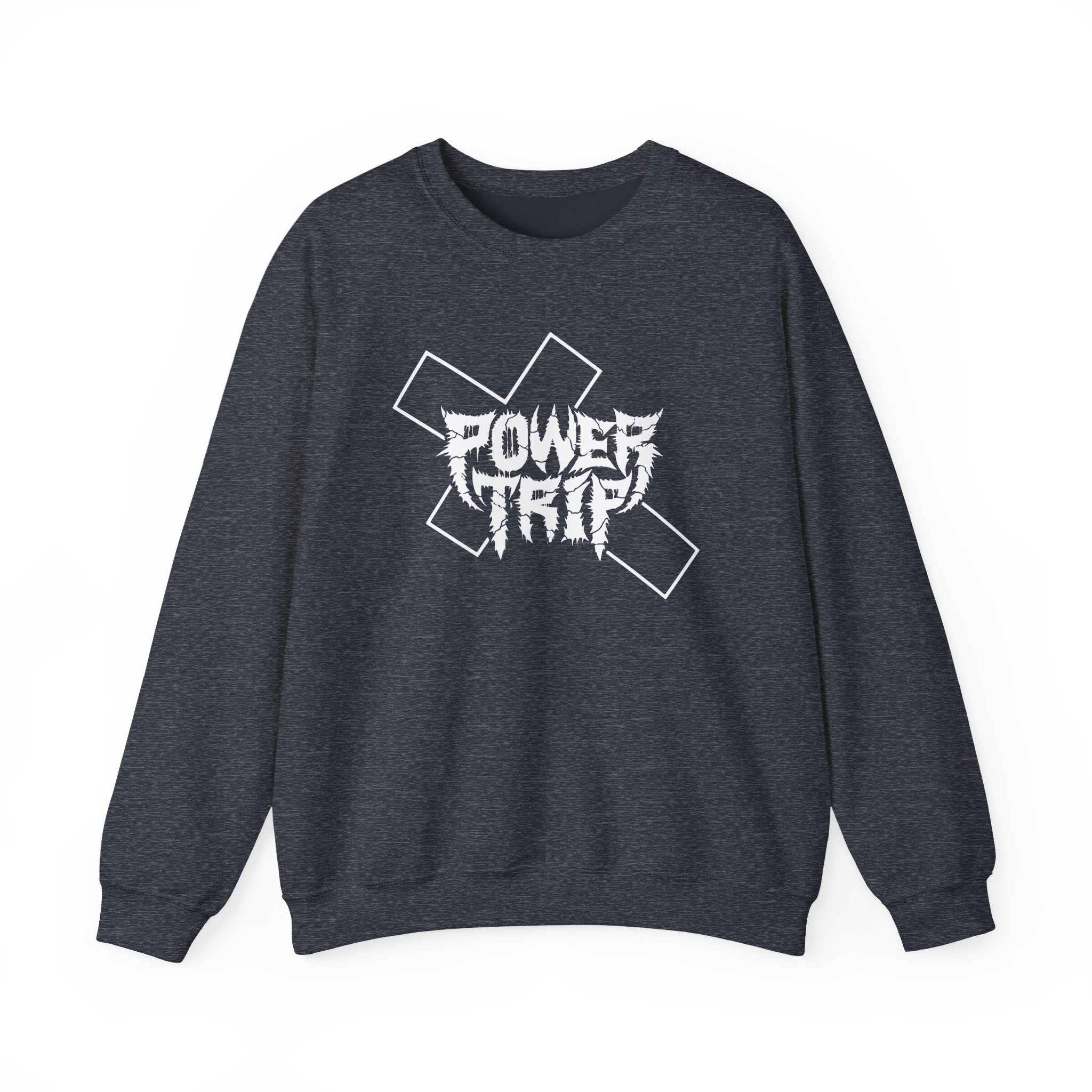 Power Trip Cross Unisex Heavy Blendâ„¢ Crewneck Sweatshirt