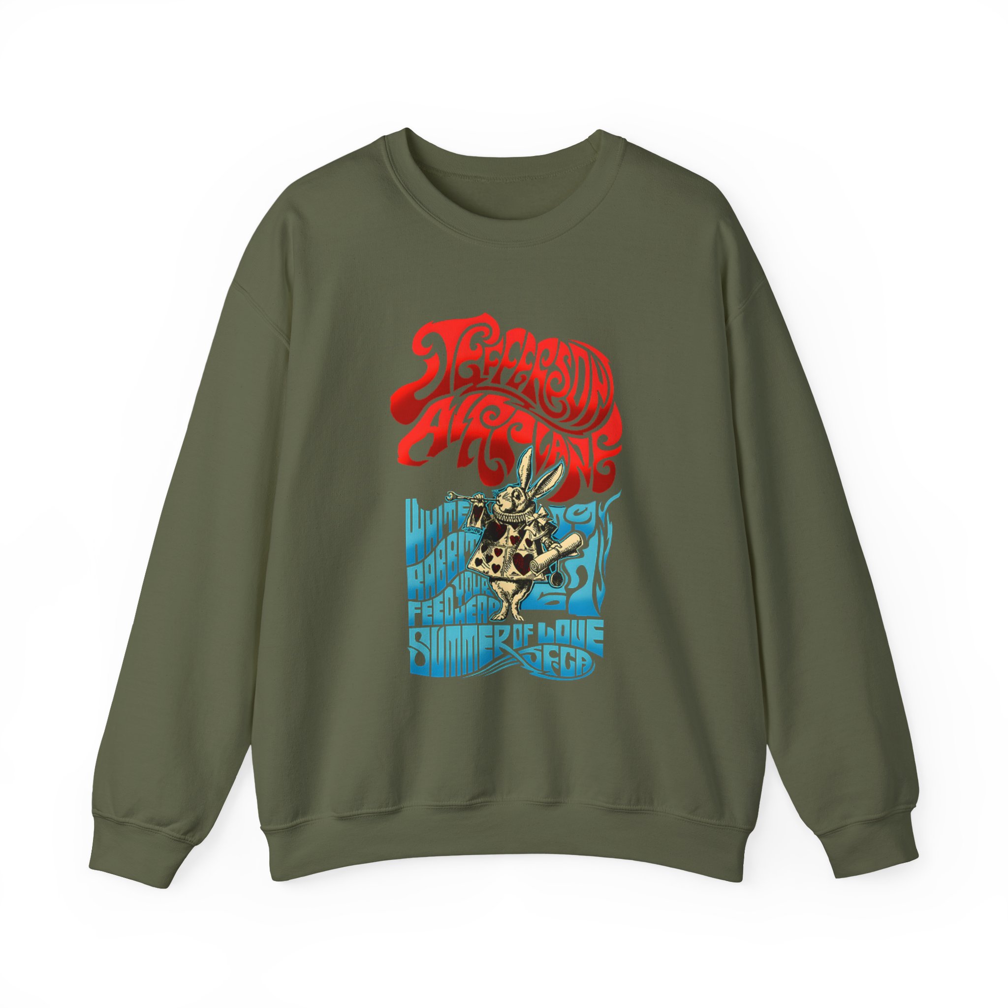 Jefferson Airplane Unisex Heavy Blendâ„¢ Crewneck Sweatshirt