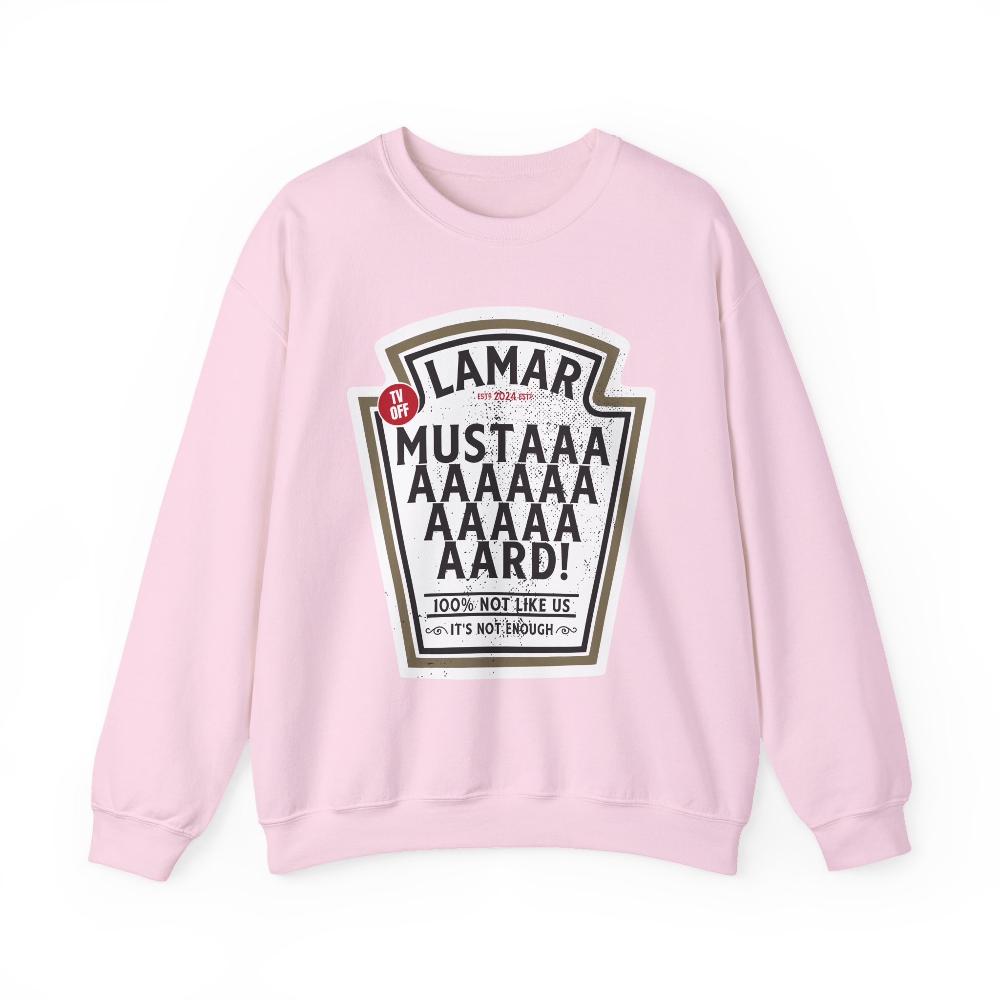 Kendrick Lamar Mustard Tv Off Unisex Heavy Blendâ„¢ Crewneck Sweatshirt