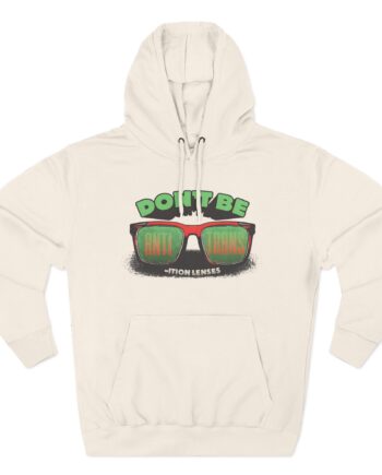 Ymh Don't Be Anti-Trans Three-Panel Fleece Hoodie