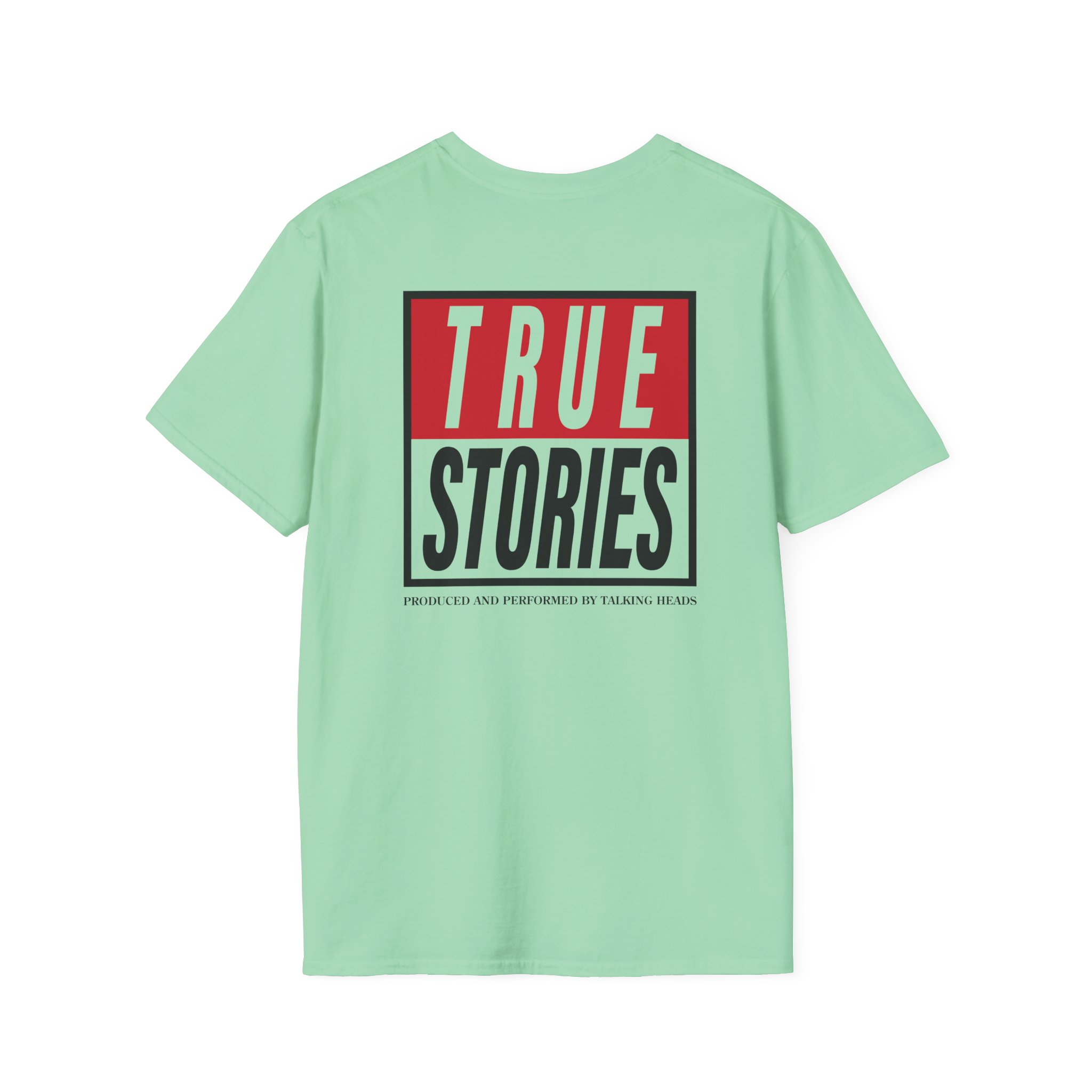 Talking Heads True Stories Unisex Softstyle T-Shirt
