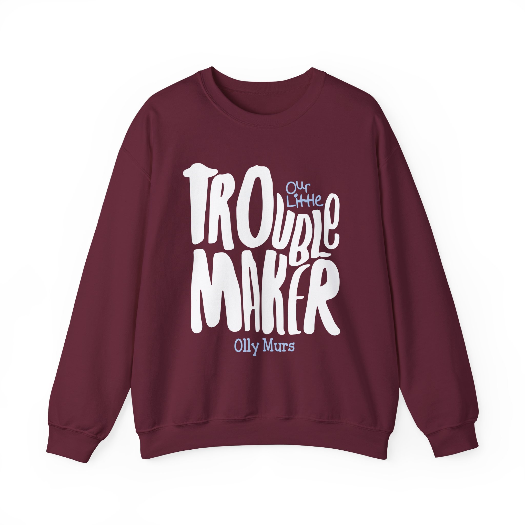 Olly Murs Troublemaker Unisex Heavy Blendâ„¢ Crewneck Sweatshirt