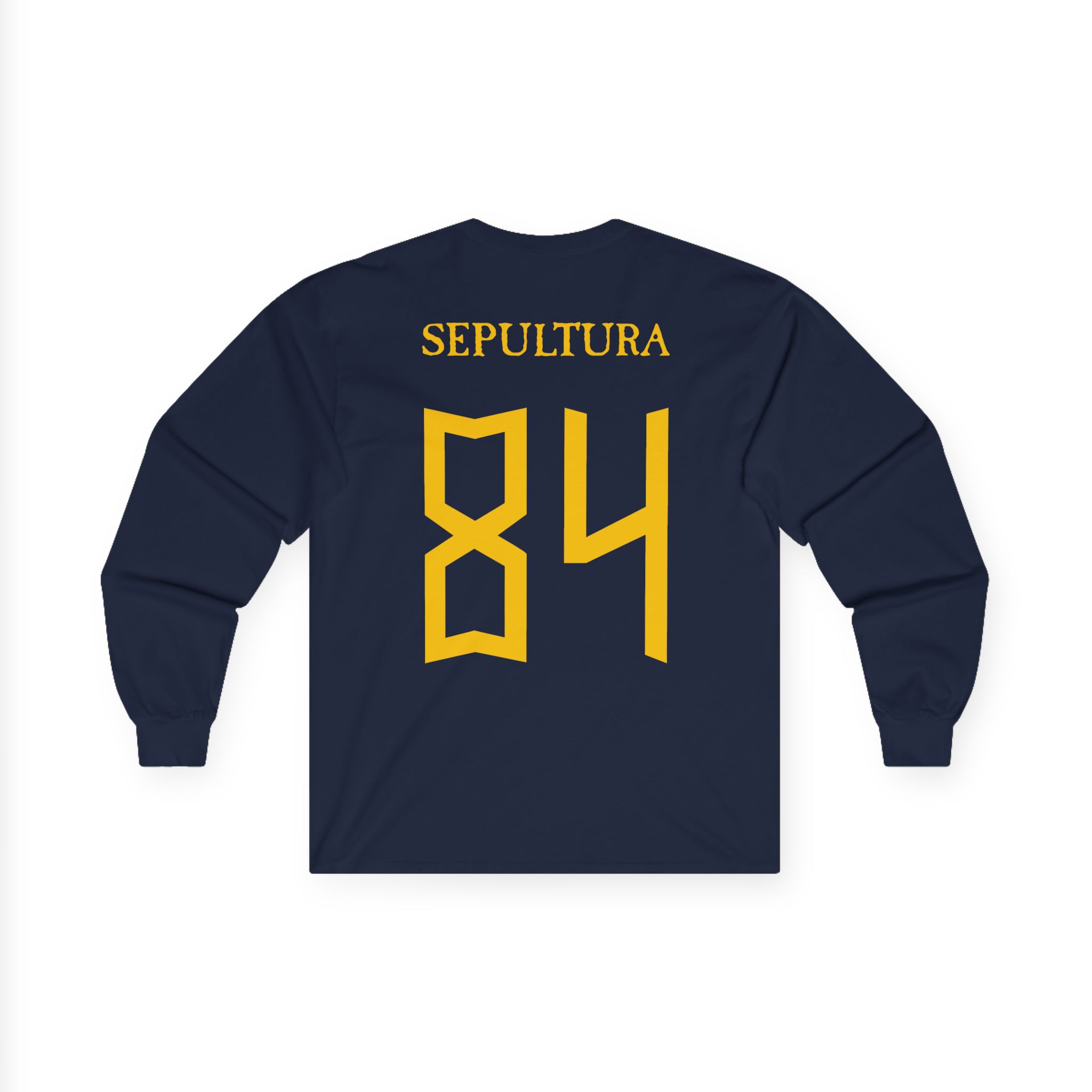 Sepultura 40th Anniversary Soccer Unisex Ultra Cotton Long Sleeve Tee