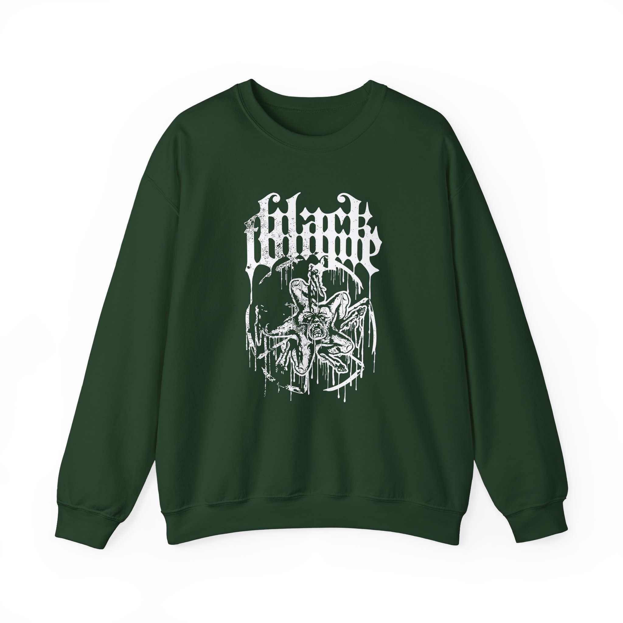 Black Tongue Hot Wheels Unisex Heavy Blendâ„¢ Crewneck Sweatshirt