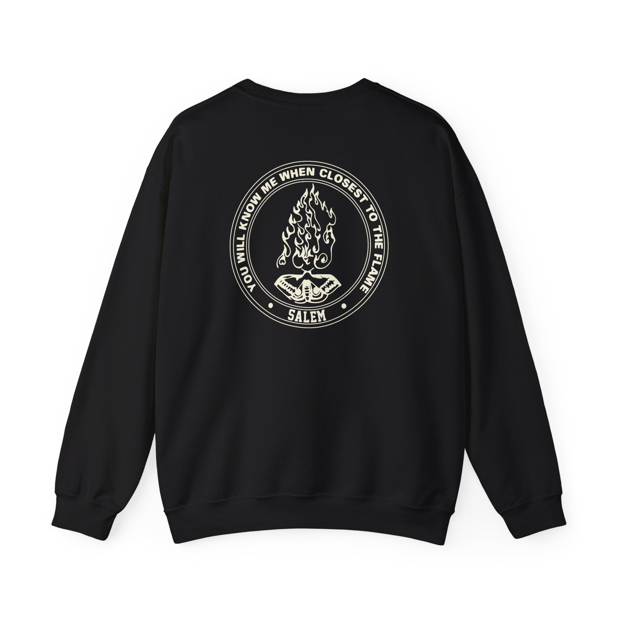 Salem Old English Unisex Heavy Blendâ„¢ Crewneck Sweatshirt