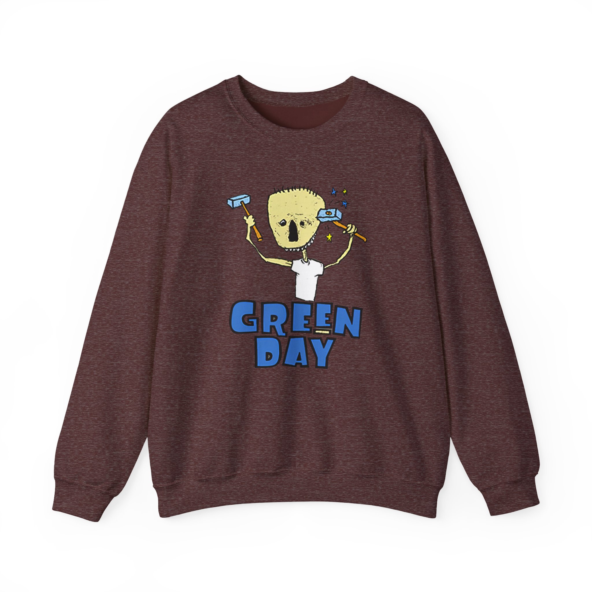 Green Day Nimrod Vintage Hammer Unisex Heavy Blendâ„¢ Crewneck Sweatshirt