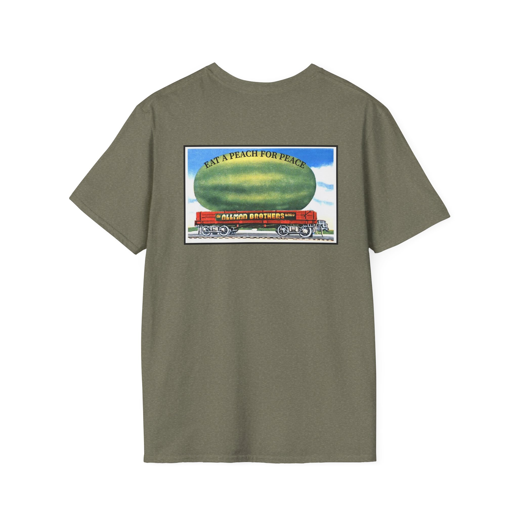 The Allman Brothers Eat a Peach Album Art Unisex Softstyle T-Shirt