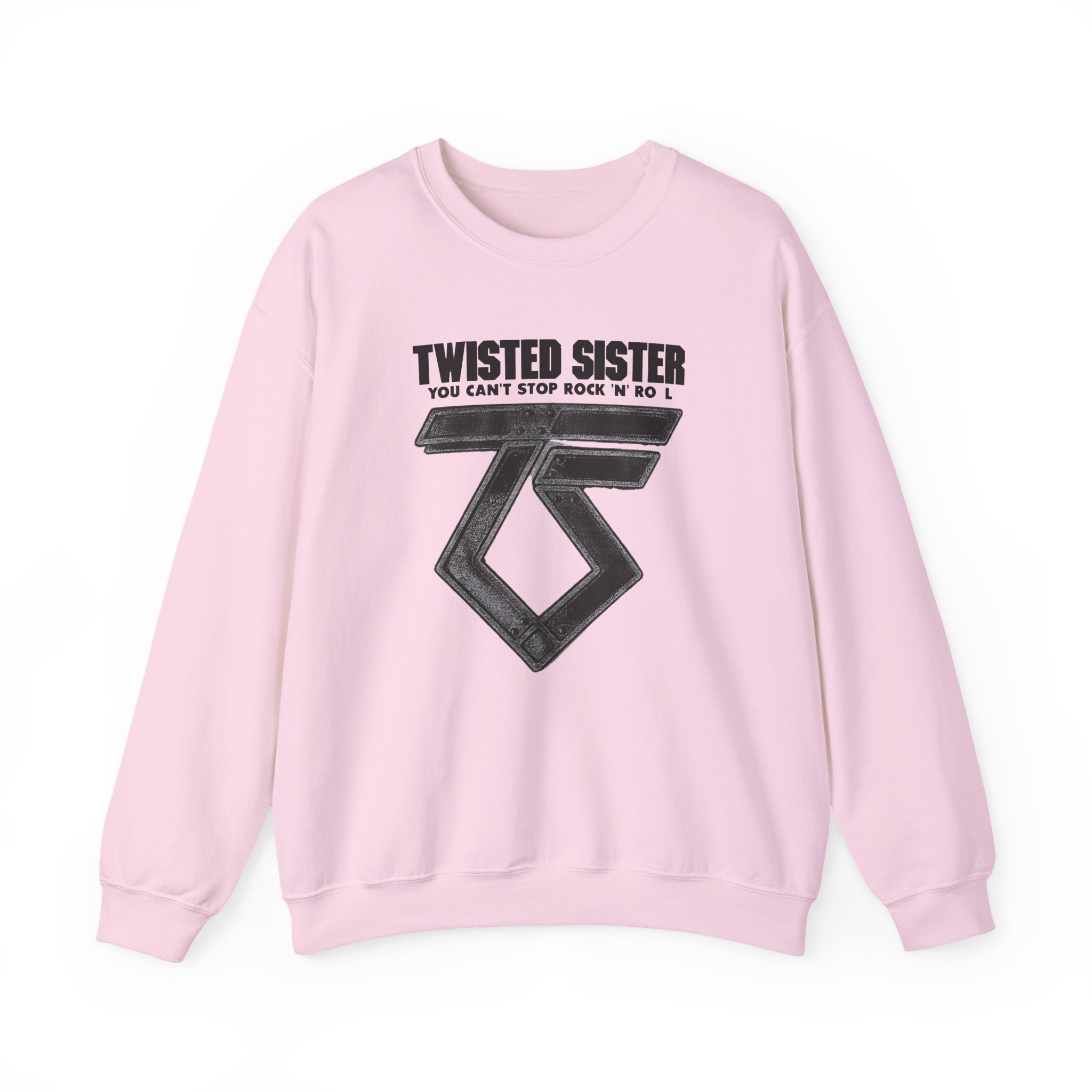 Can't Stop Rock 'n' Roll Twisted Sister Unisex Heavy Blendâ„¢ Crewneck Sweatshirt