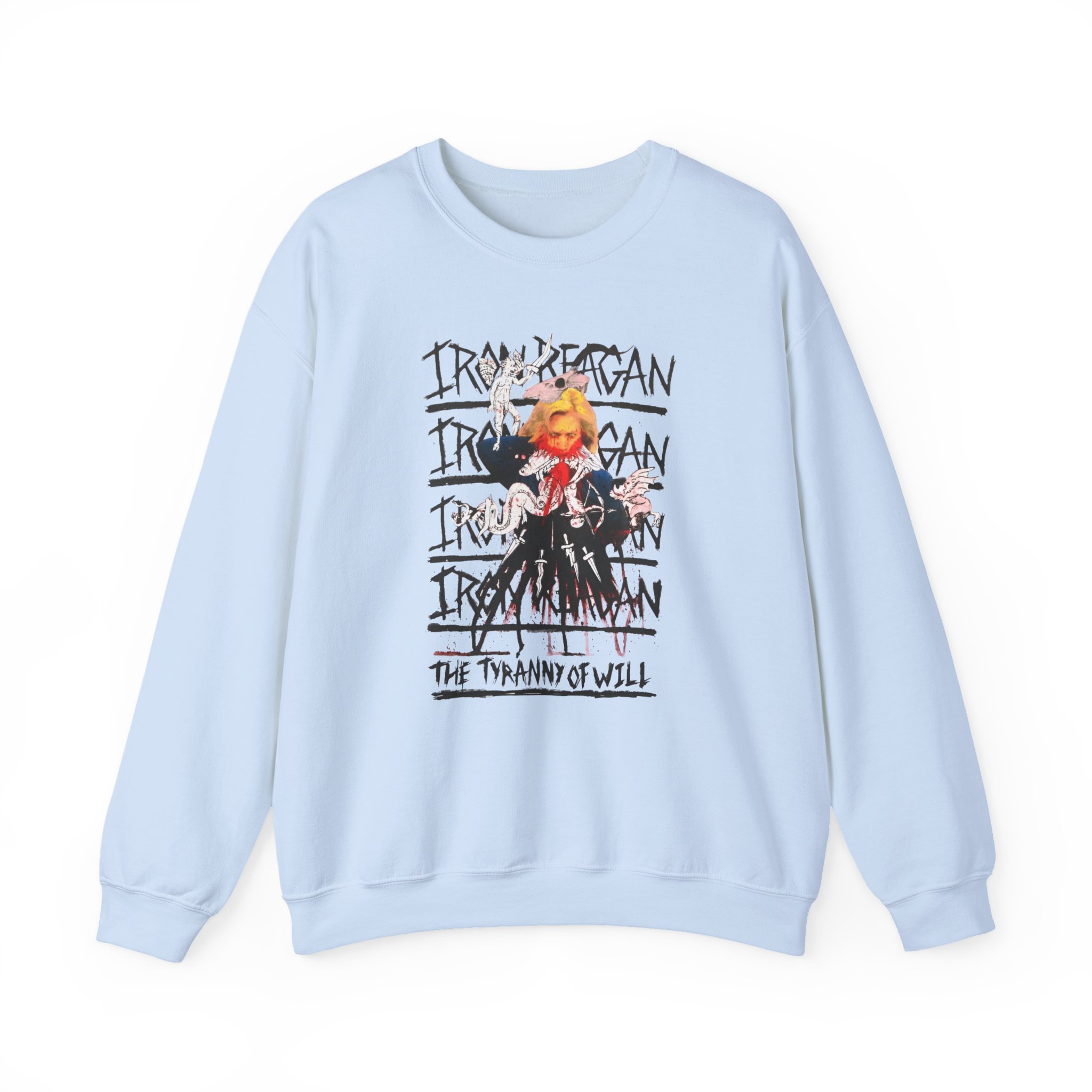 Iron Reagan The Tyranny of Will Unisex Heavy Blendâ„¢ Crewneck Sweatshirt