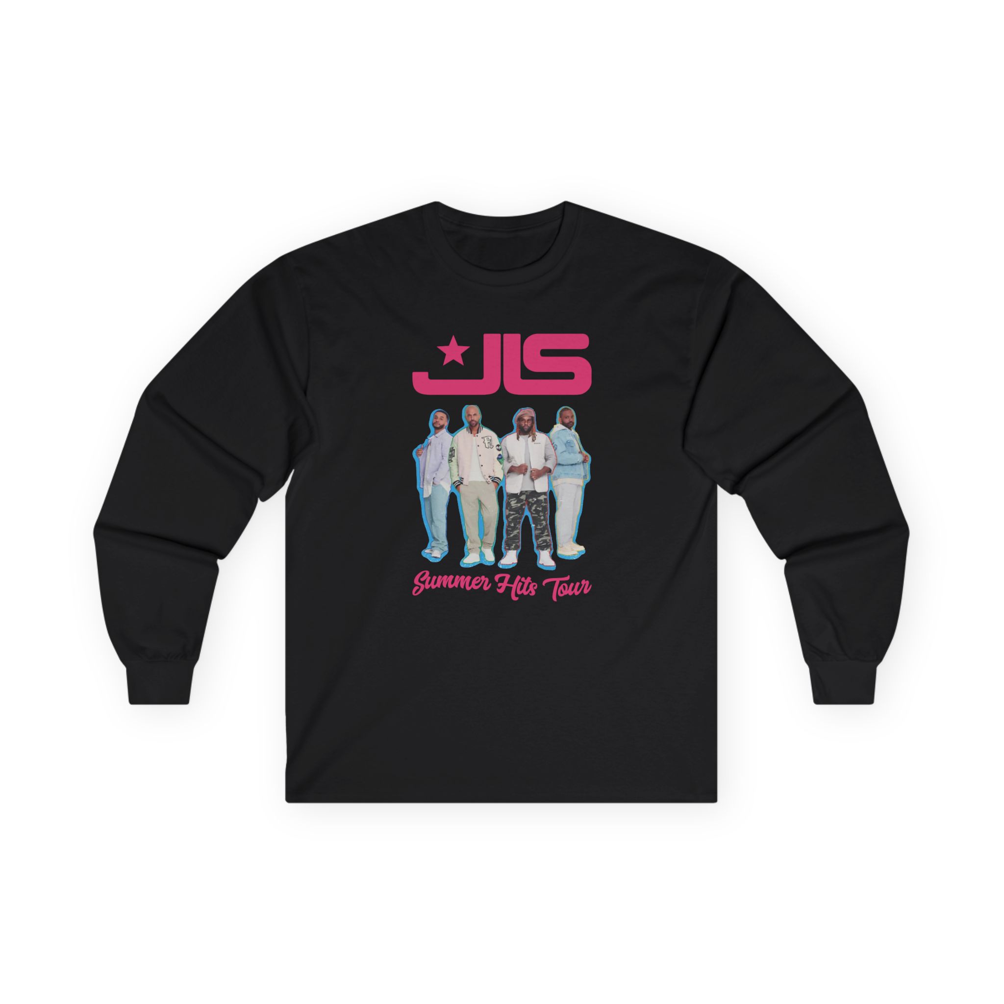 JLS Summer Hits Tour Unisex Ultra Cotton Long Sleeve Tee