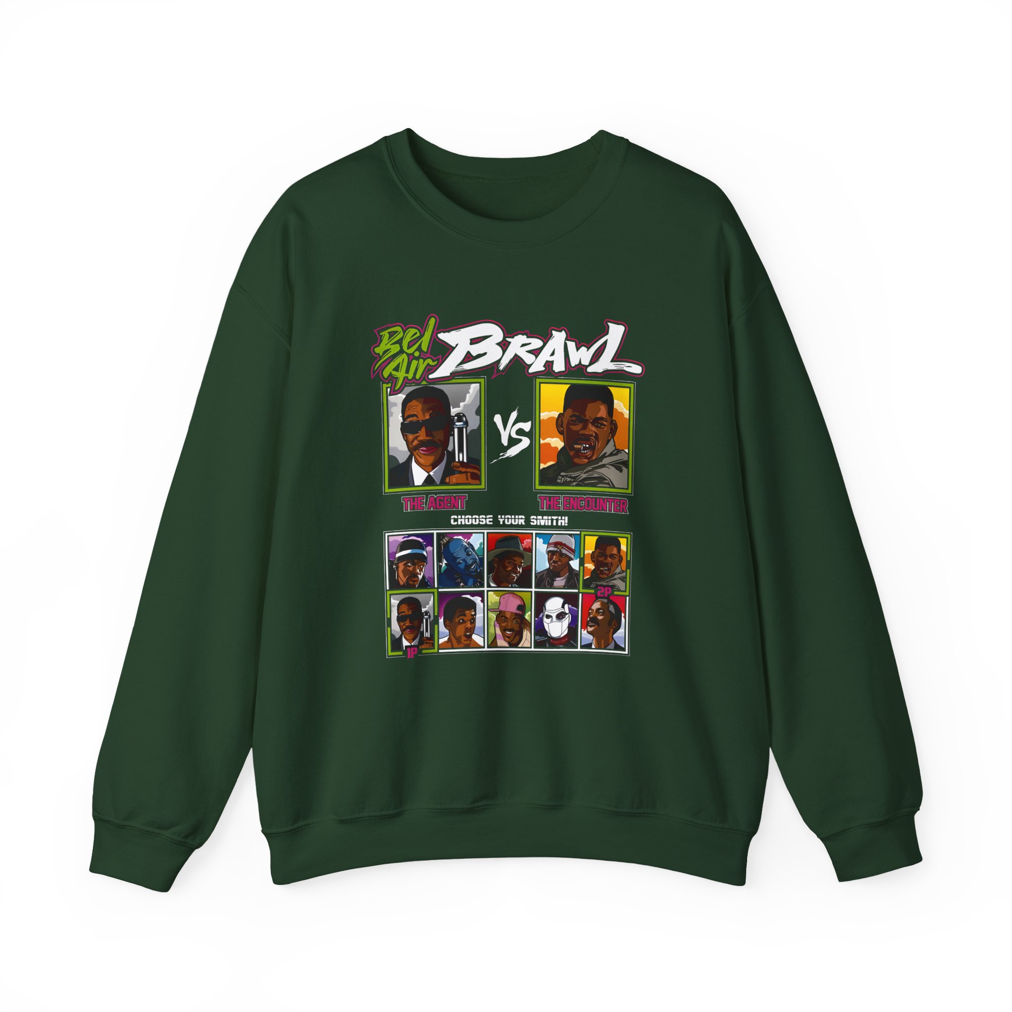 Will Smith Bel Air Brawl Unisex Heavy Blendâ„¢ Crewneck Sweatshirt