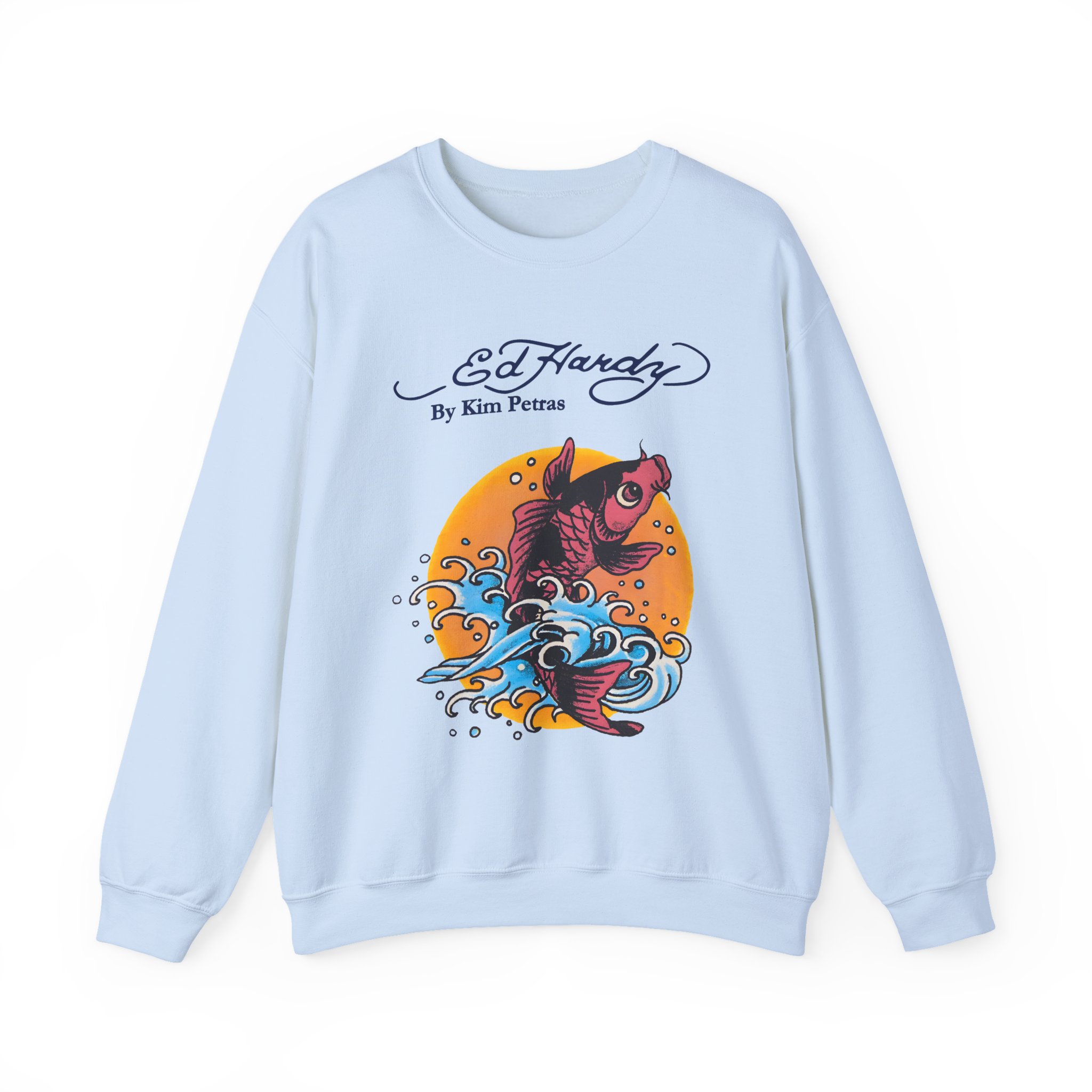 Kim Petras Koi Fish Unisex Heavy Blendâ„¢ Crewneck Sweatshirt
