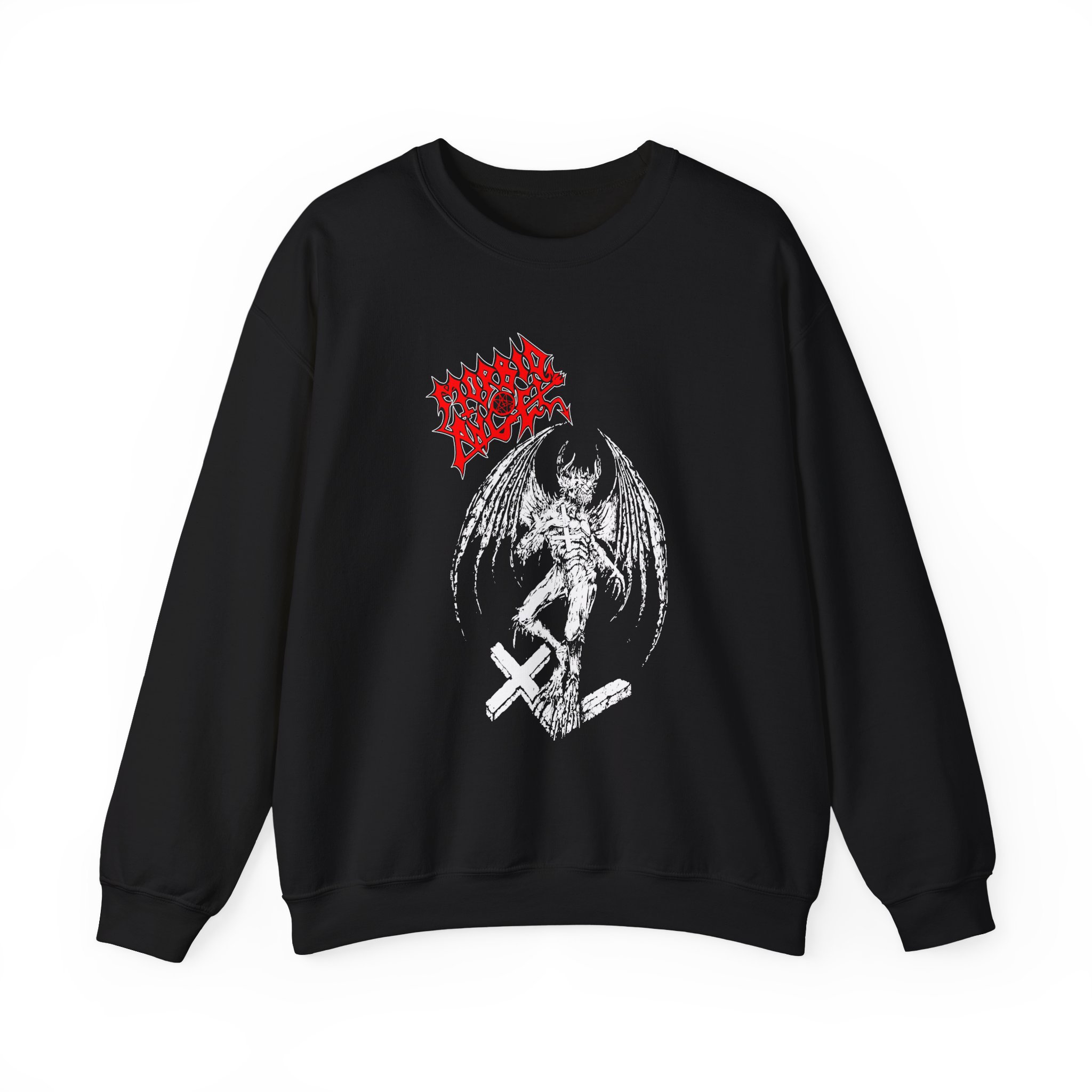 Morbid Angel Your God is Dead Unisex Heavy Blendâ„¢ Crewneck Sweatshirt