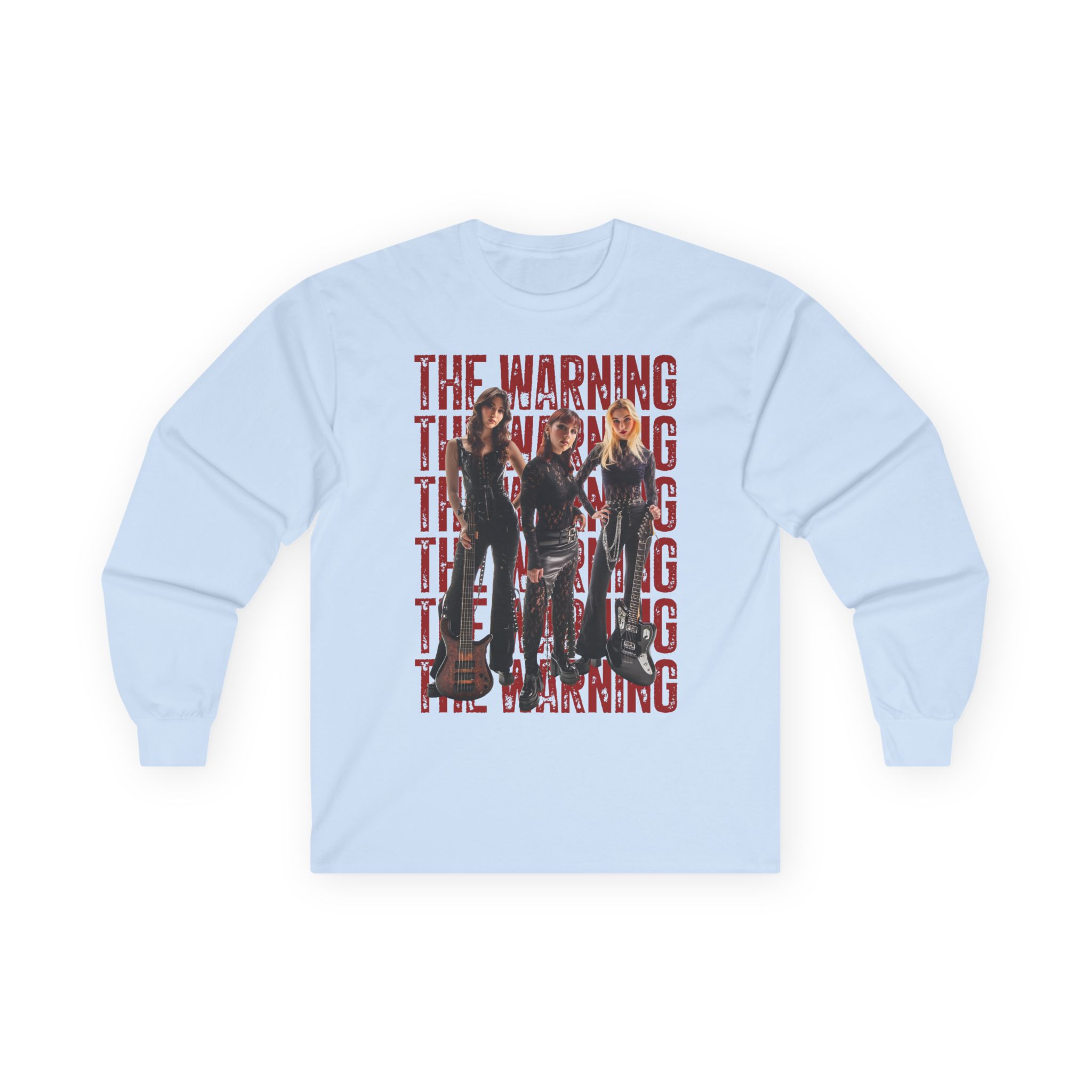 The Warning Stacked Unisex Ultra Cotton Long Sleeve Tee