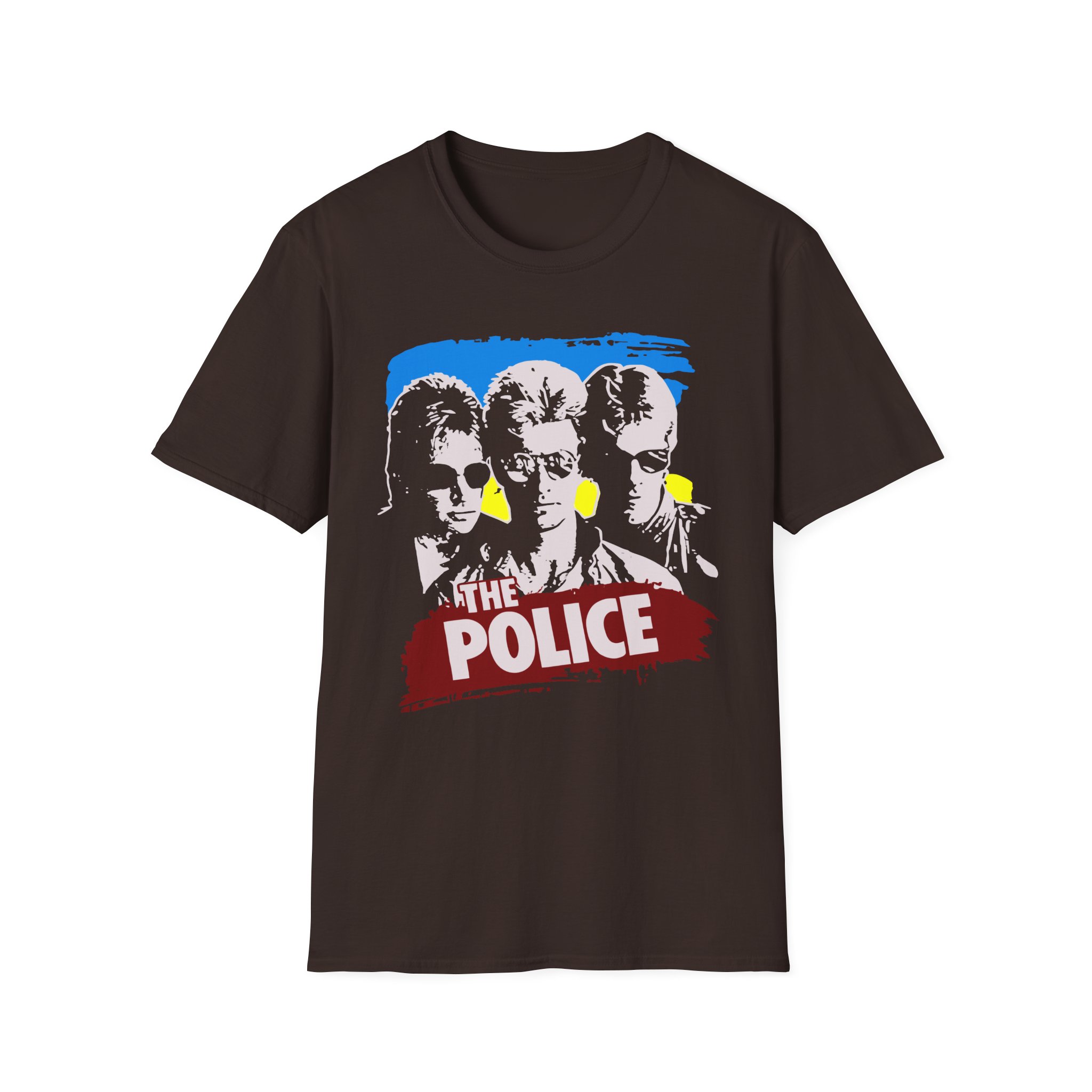 Depeche Mode the Police Sting Unisex Softstyle T-Shirt