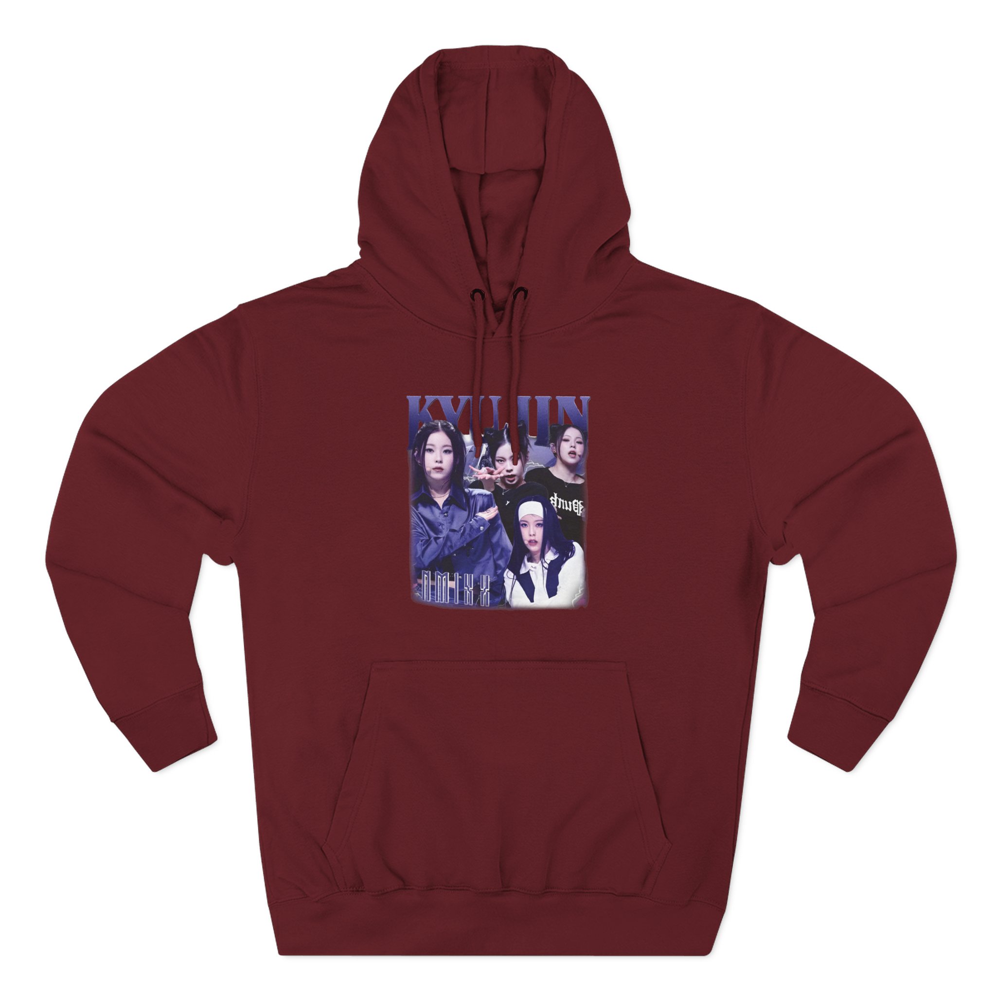 Nmixx Three-Panel Fleece Hoodie