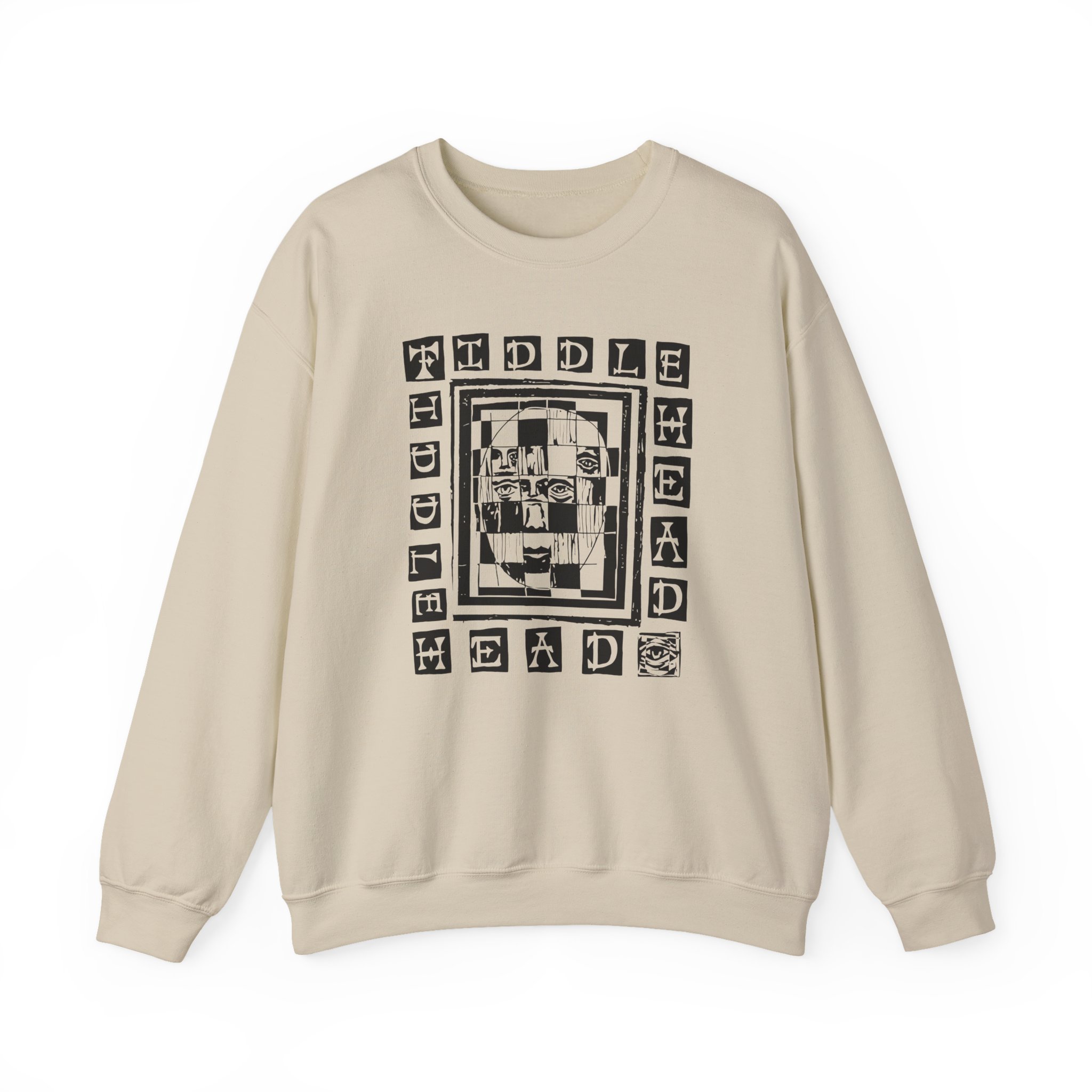 Fiddlehead Mosaic Unisex Heavy Blendâ„¢ Crewneck Sweatshirt