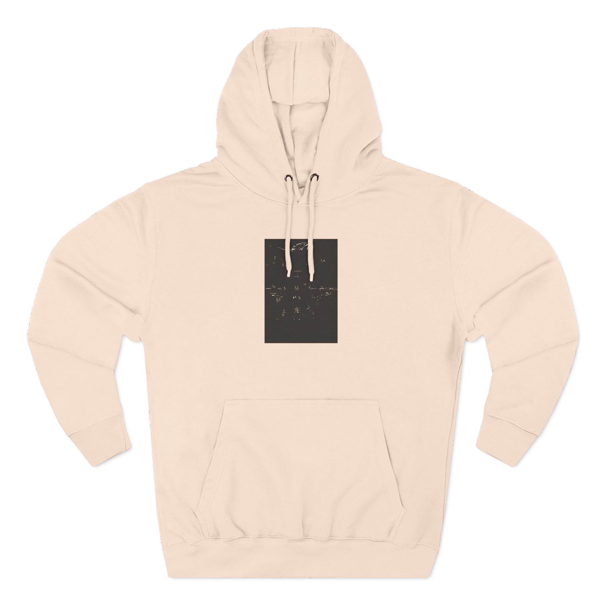 Bauhaus Three-Panel Fleece Hoodie