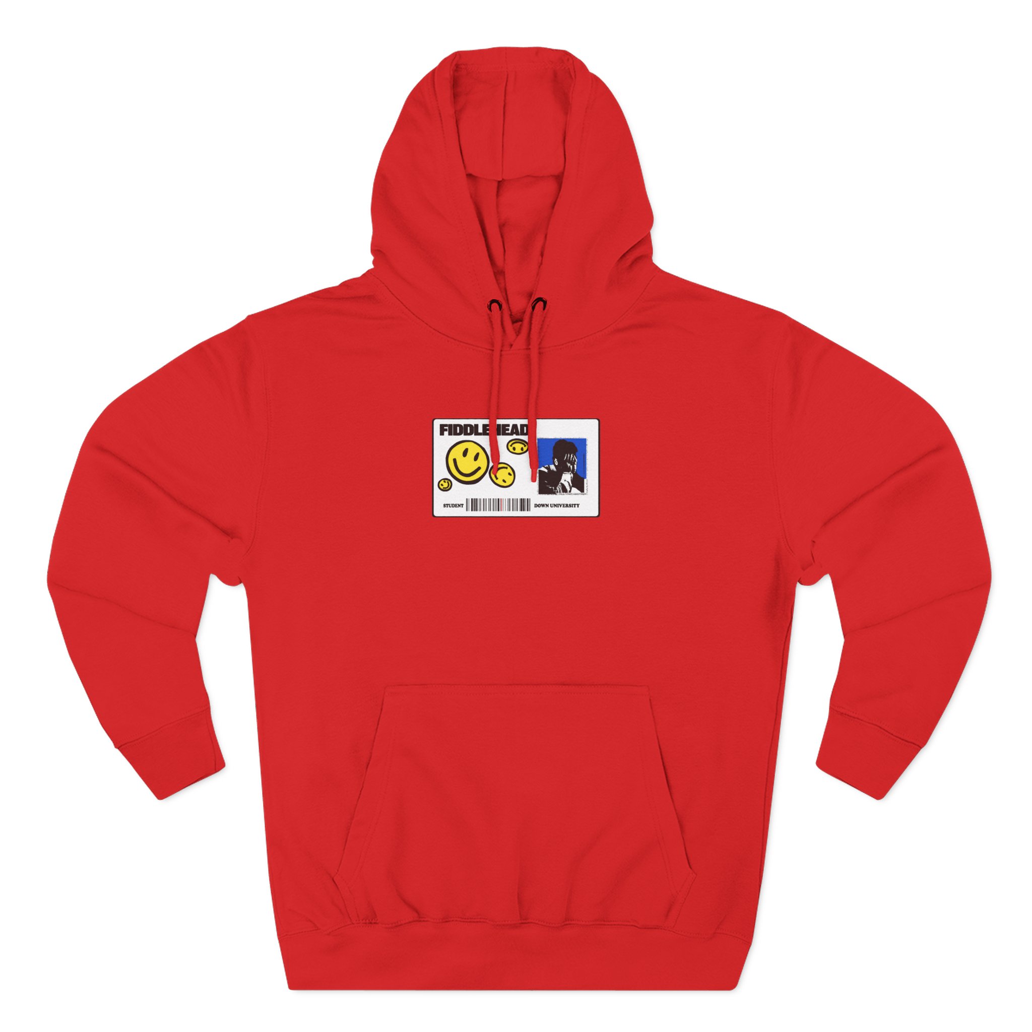 Fiddlehead Id Card Three-Panel Fleece Hoodie