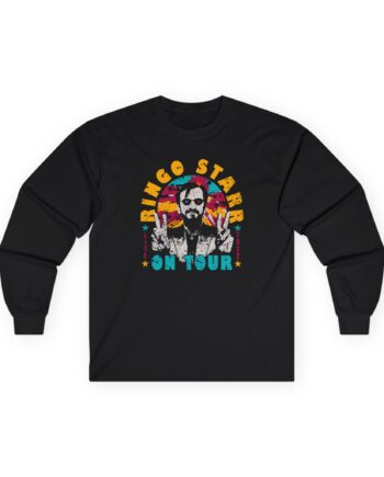 Ringo Starr Ringo on Tour Photo Unisex Ultra Cotton Long Sleeve Tee