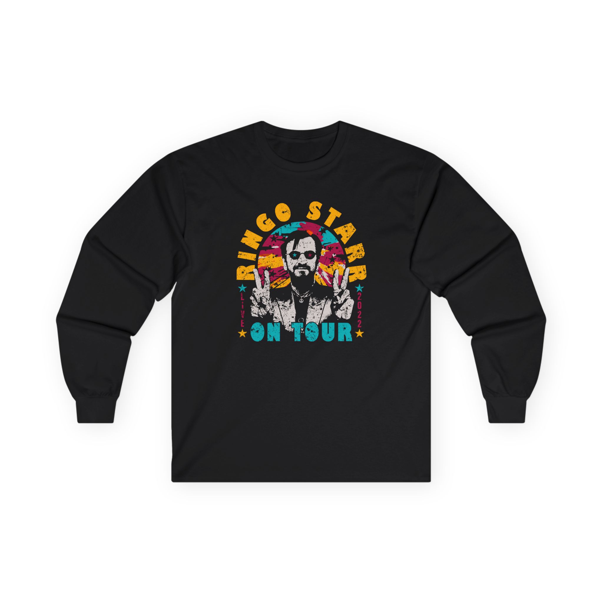 Ringo Starr Ringo on Tour Photo Unisex Ultra Cotton Long Sleeve Tee